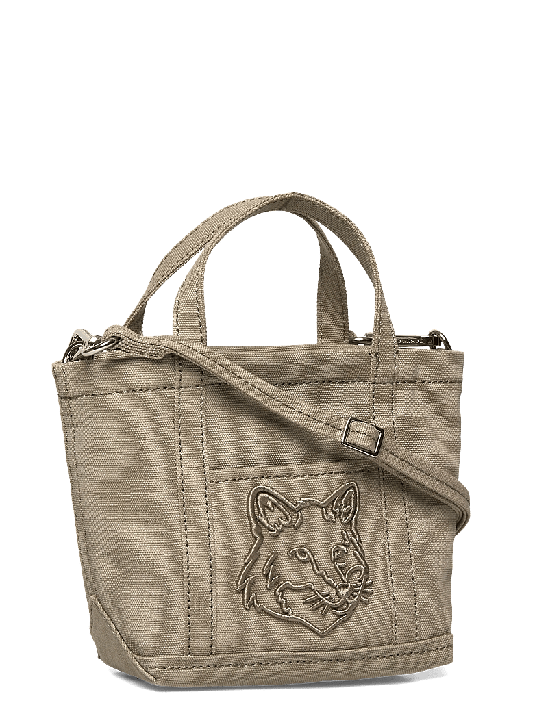 Maison Kitsune - FOX HEAD MINI TOTE - tote bags - laurelgreen - 2