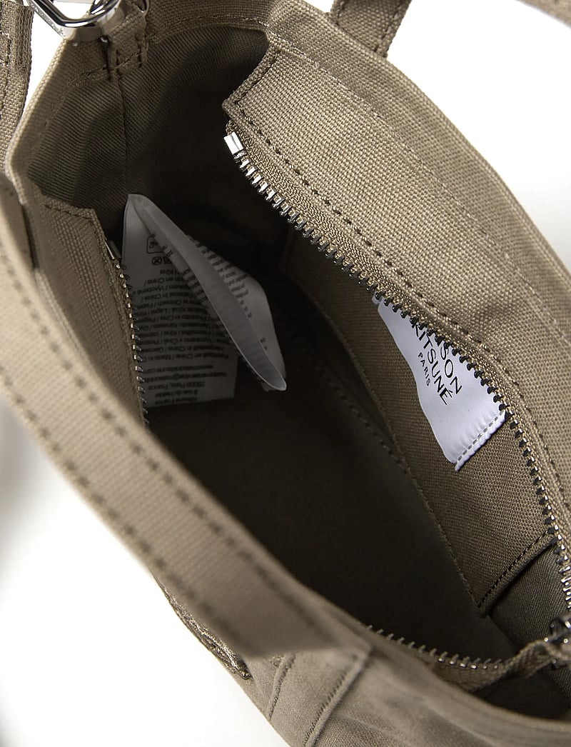 Maison Kitsune - FOX HEAD MINI TOTE - tote bags - laurelgreen - 4