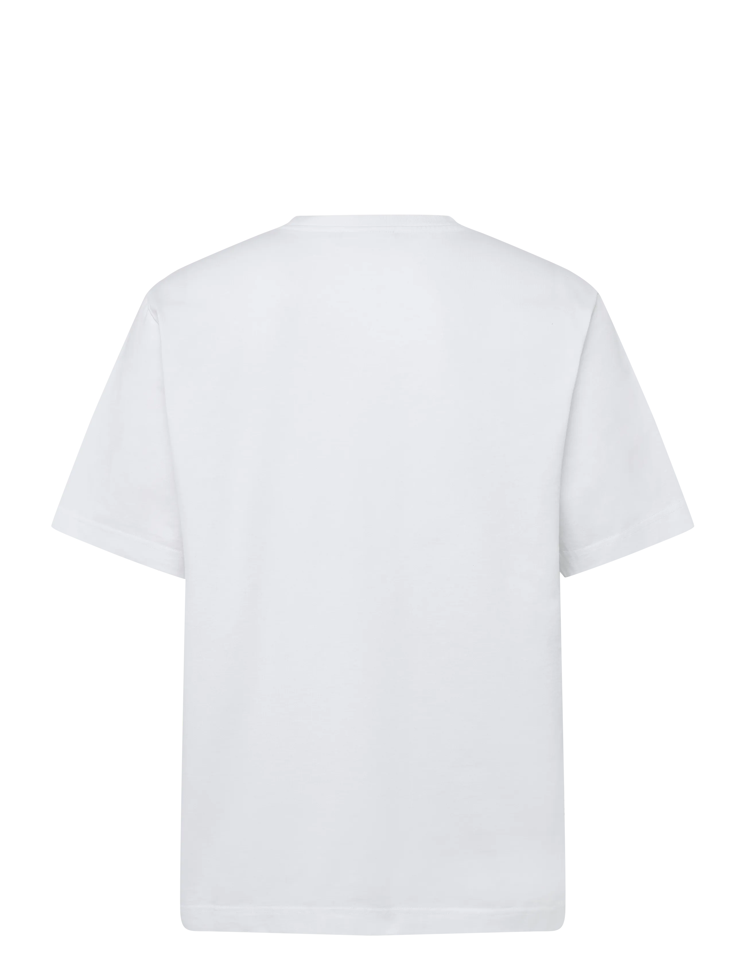 Maison Kitsune - RAMBLING FOX OVERSIZE TEE-SHIRT - kortärmade t-shirts - white - 1