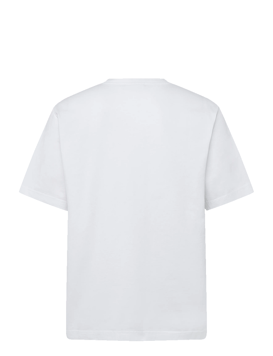 Maison Kitsune - RAMBLING FOX OVERSIZE TEE-SHIRT - kurzärmelige t-shirts - white - 2