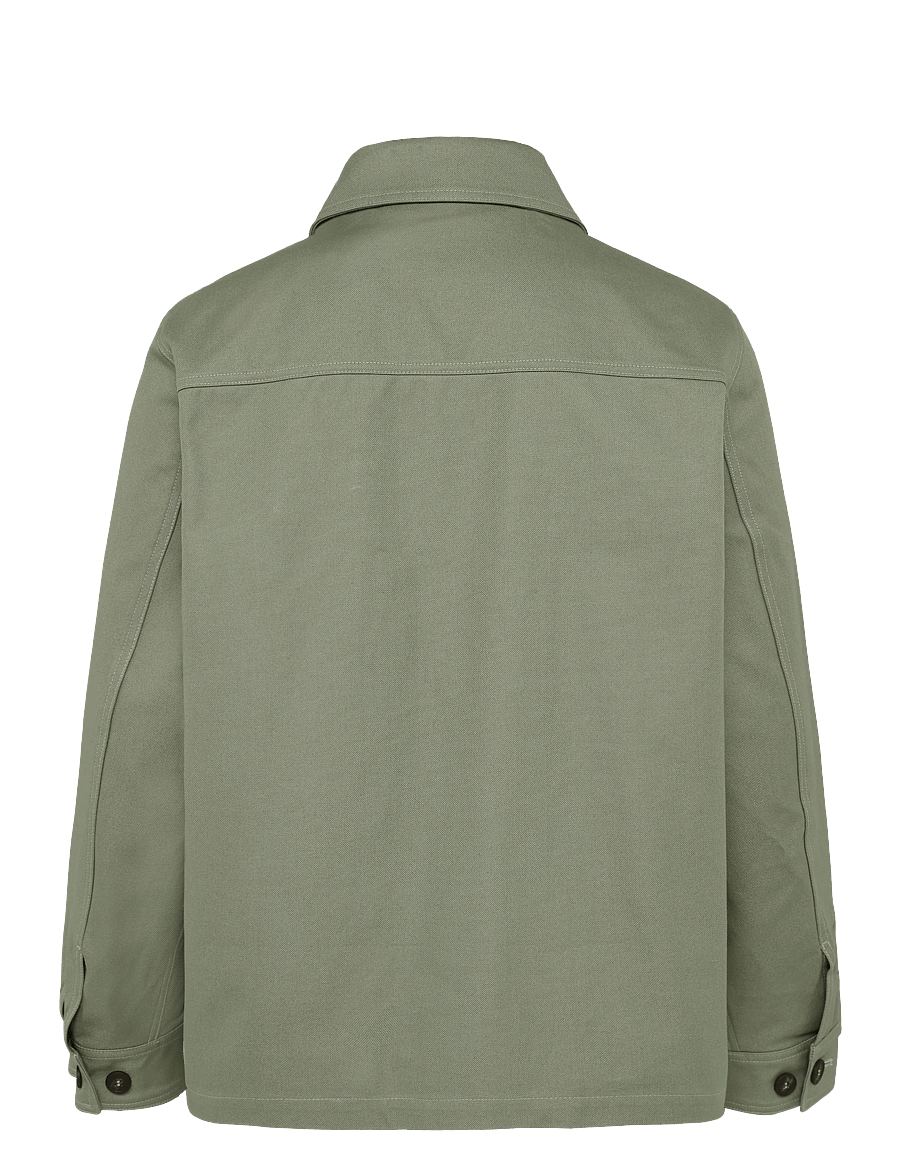 Maison Kitsune - UTILITY JACKET - kevadjoped - pebble - 2
