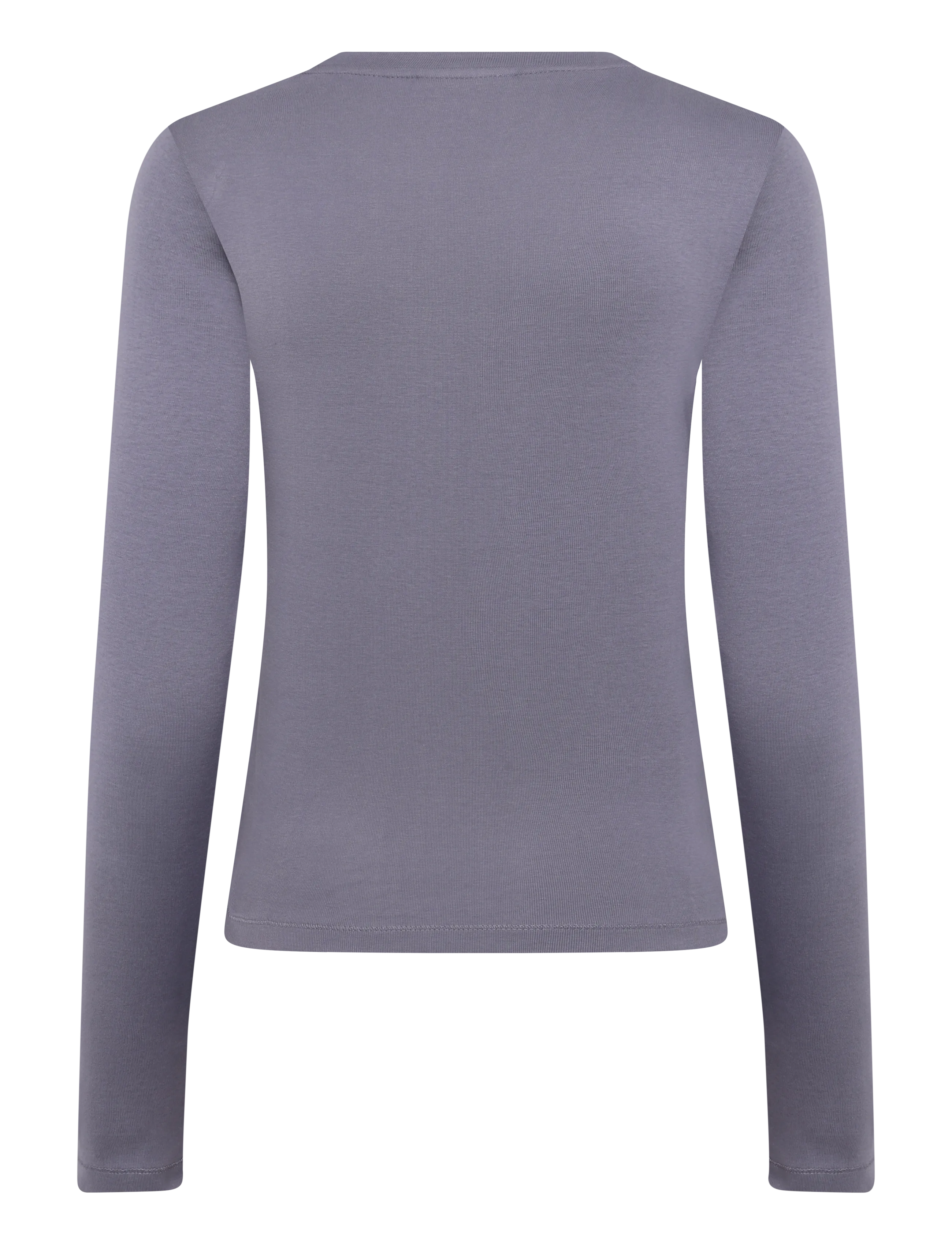 Maison Kitsune - WOODLAND FOX LONG SLEEVES SLIM TEE-SHIRT - aster - 1
