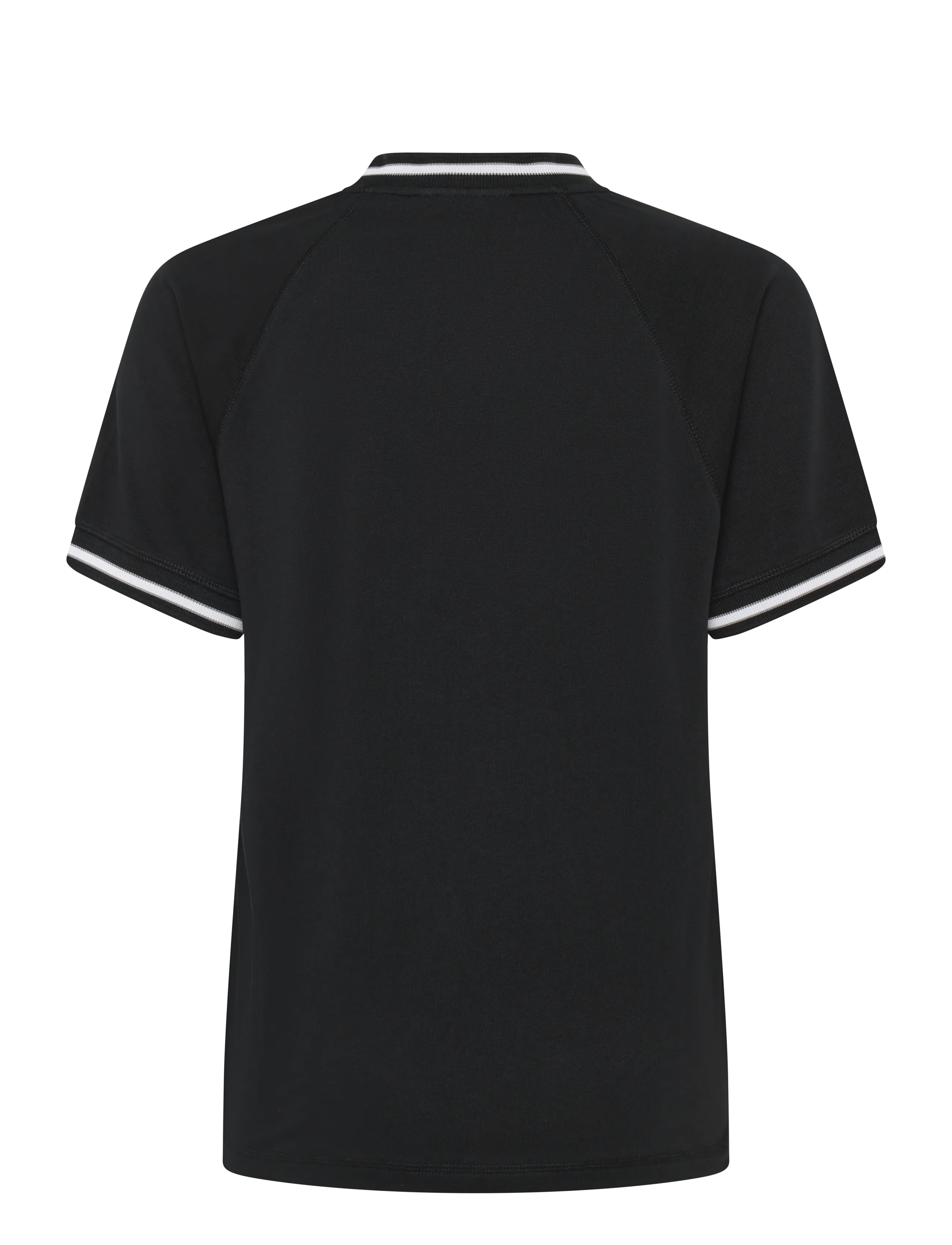 Maison Kitsune - FLASH FOX FOX RAGLAN TEE-SHIRT - black - 1
