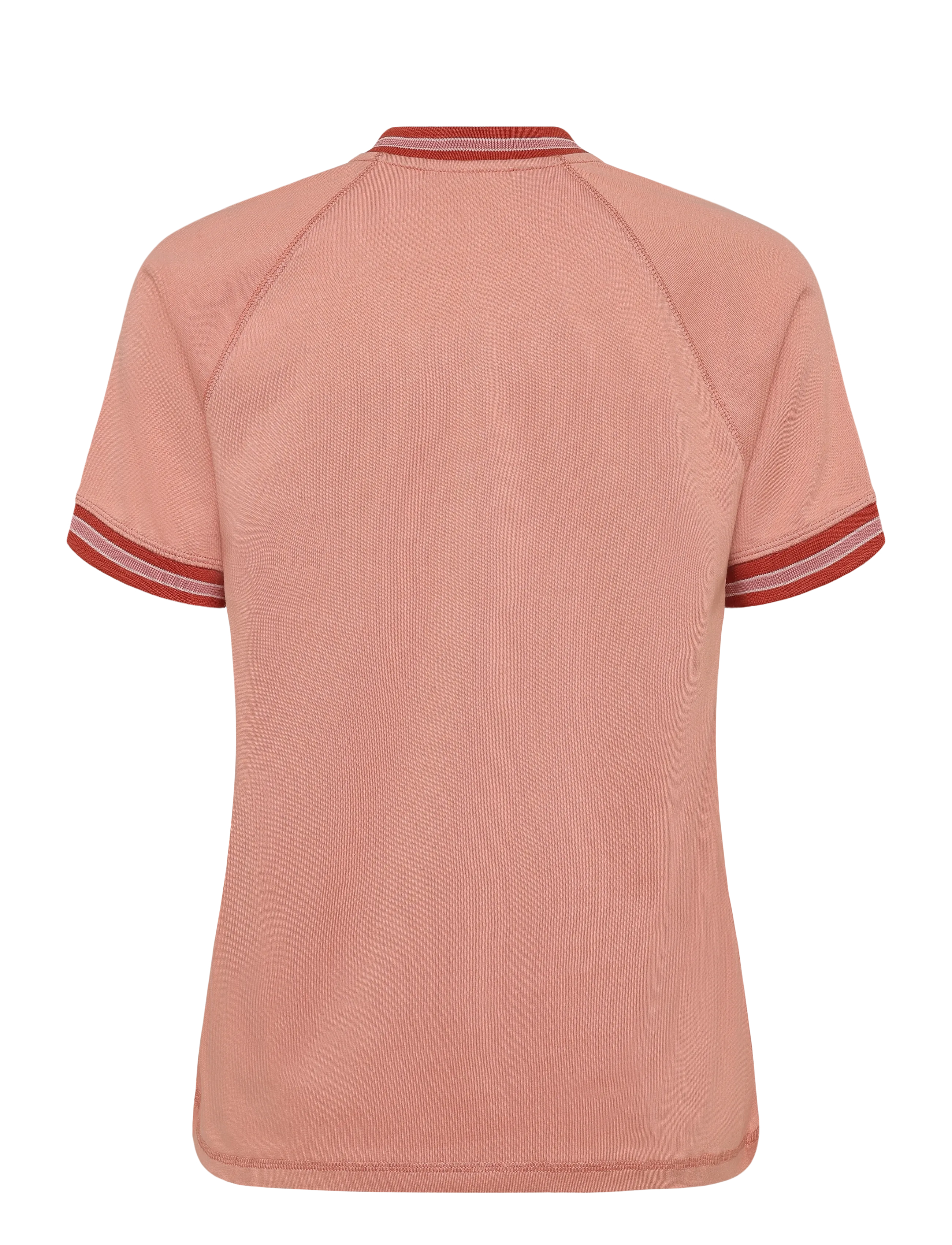 Maison Kitsune - FLASH FOX FOX RAGLAN TEE-SHIRT - acer leaf - 1