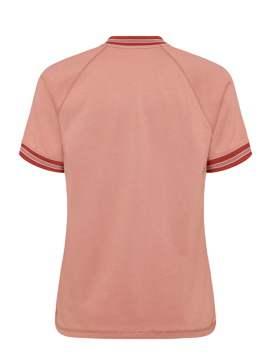 Maison Kitsune - FLASH FOX FOX RAGLAN TEE-SHIRT - t-särgid - acer leaf - 1