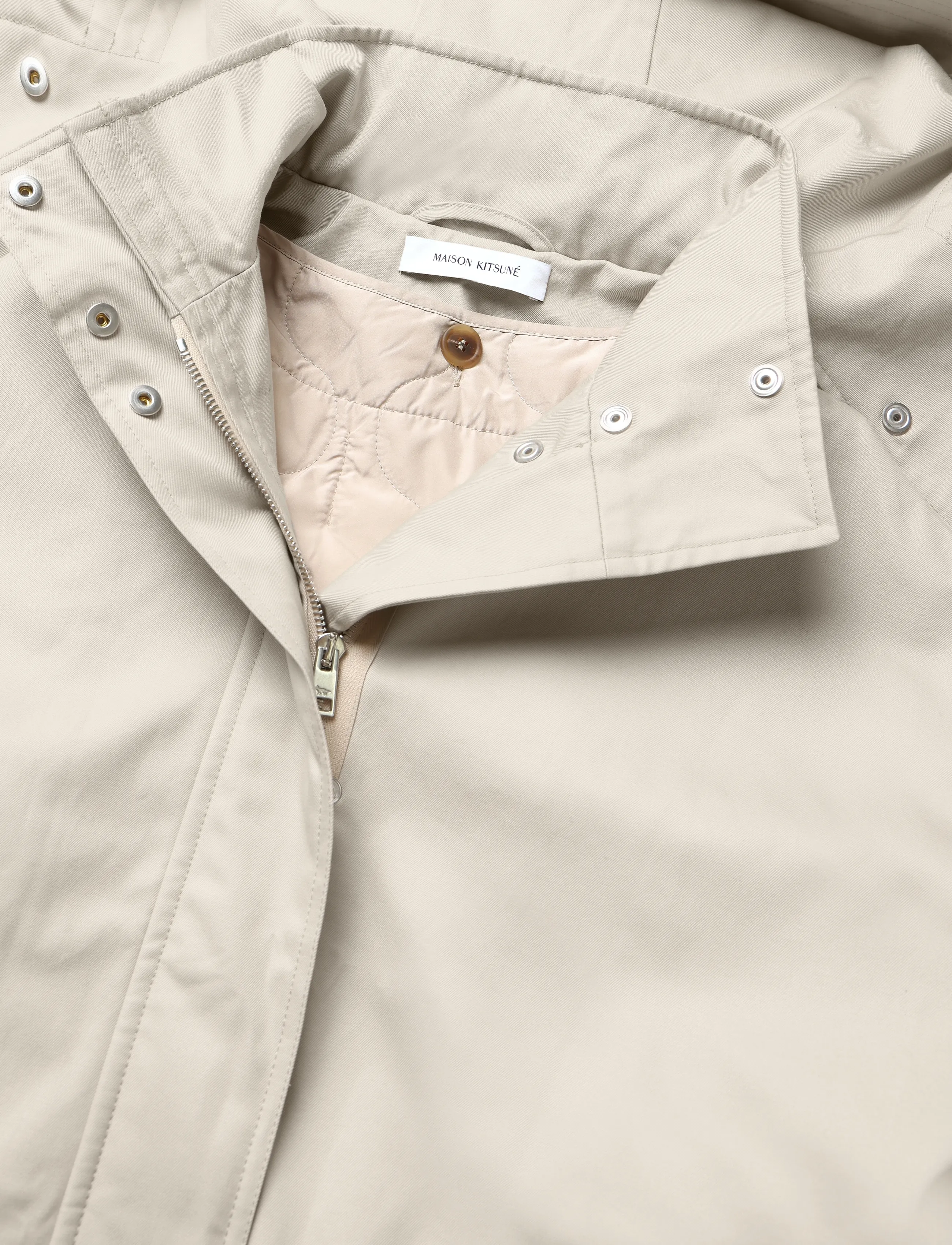 Maison Kitsune - WINTER PARKA - parkas - smoke - 2