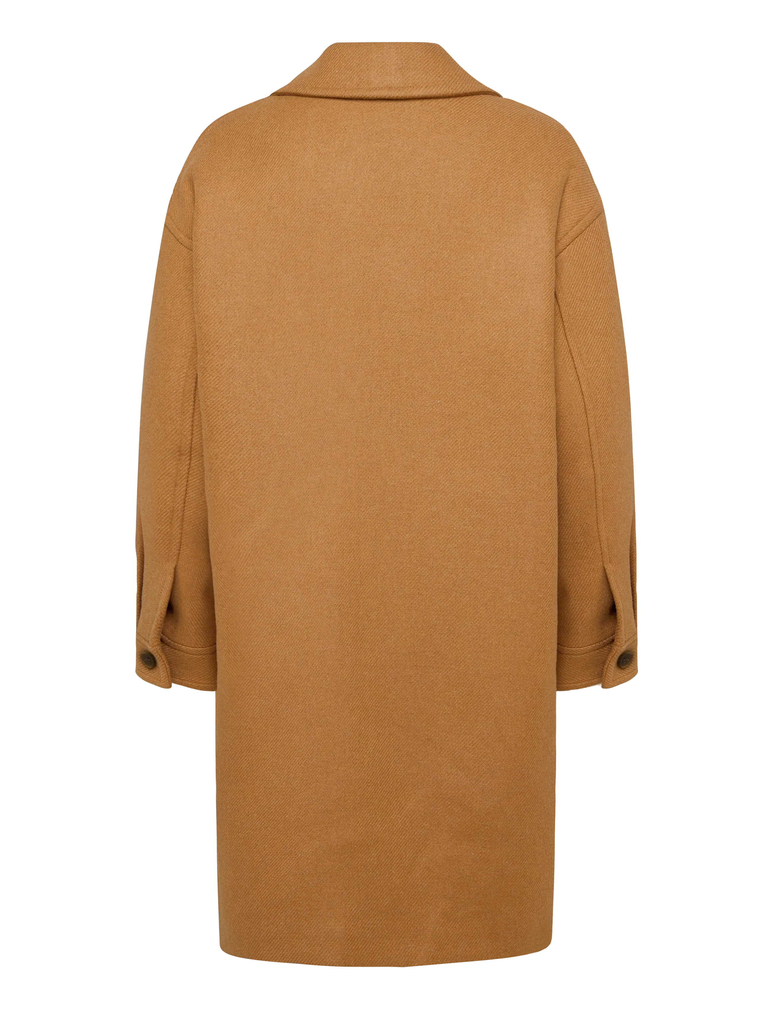 Maison Kitsune - WOOL COAT - beige melange - 1