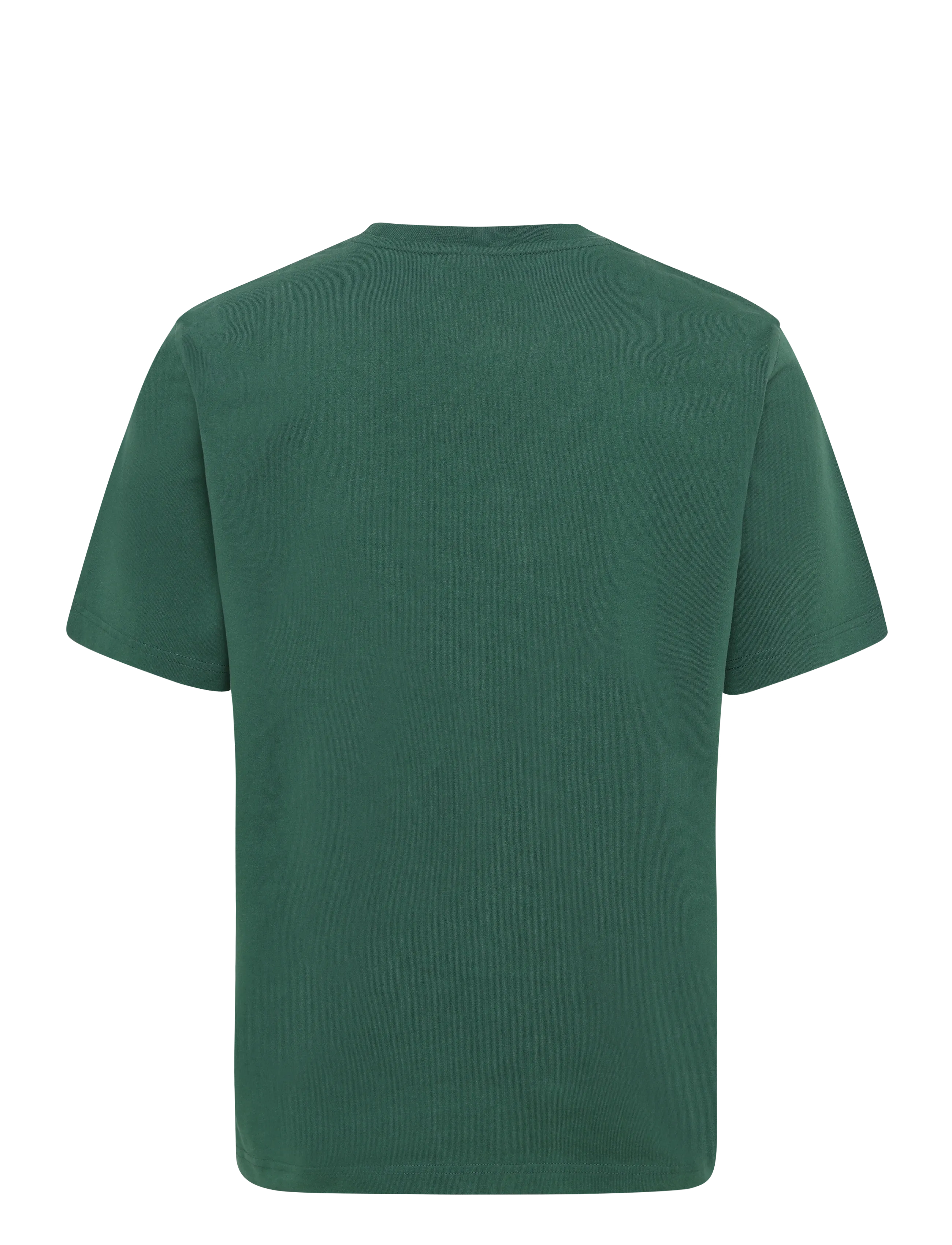 Maison Kitsune - BOLD FOX HEAD PATCH COMFORT TEE SHIRT - bottle green - 1