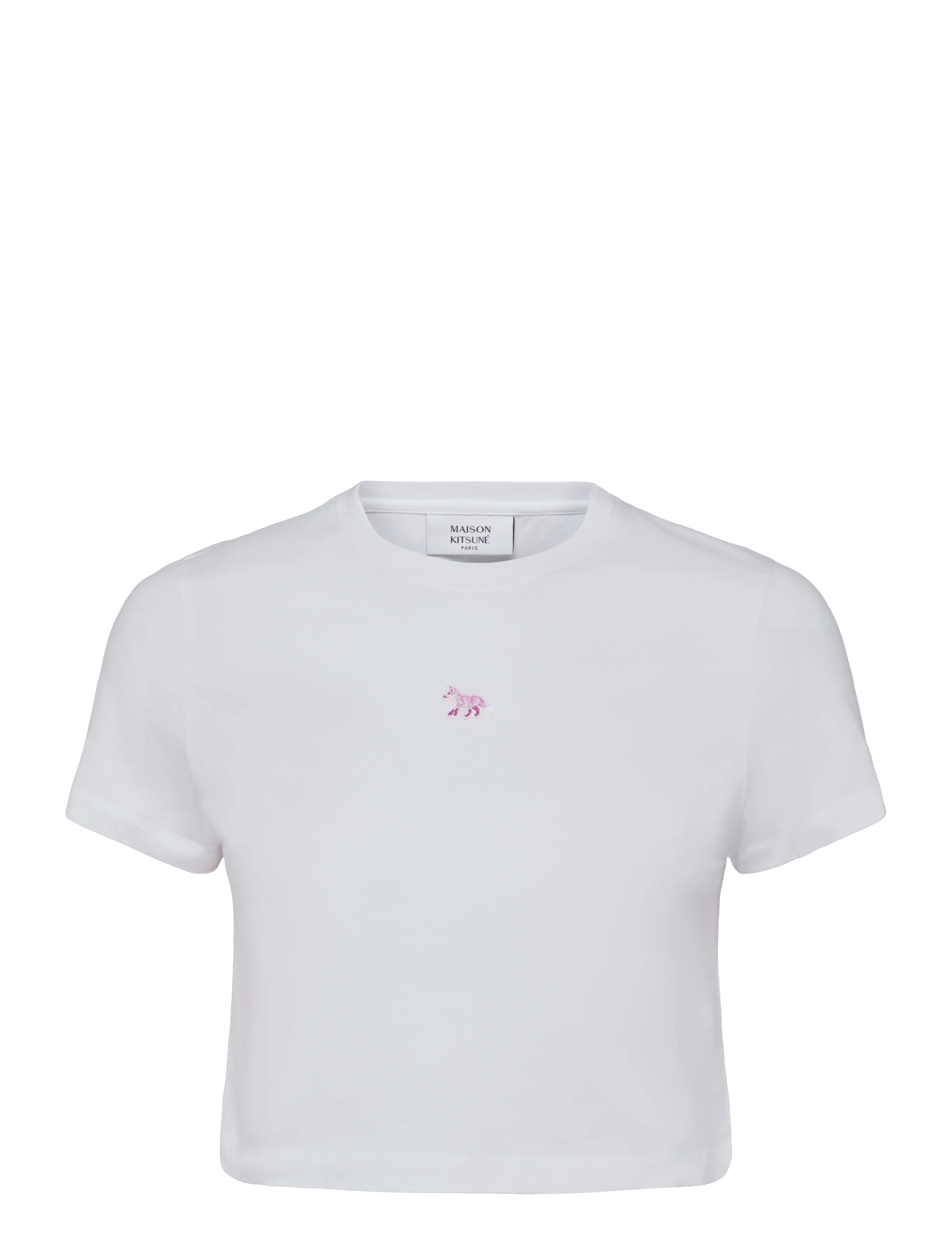Maison Kitsune BABY FOX PATCH BABY TEE-SHIRT - Kleidung - WHITE / white