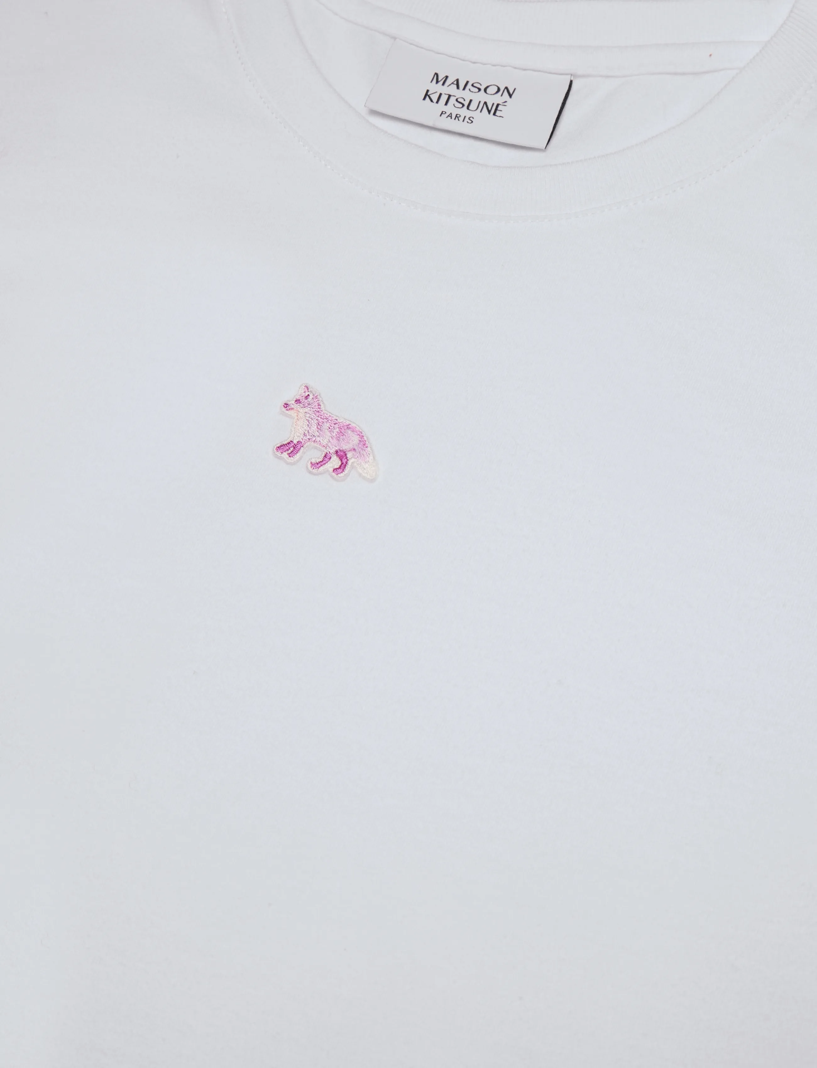 Maison Kitsune - BABY FOX PATCH BABY TEE-SHIRT - white - 2