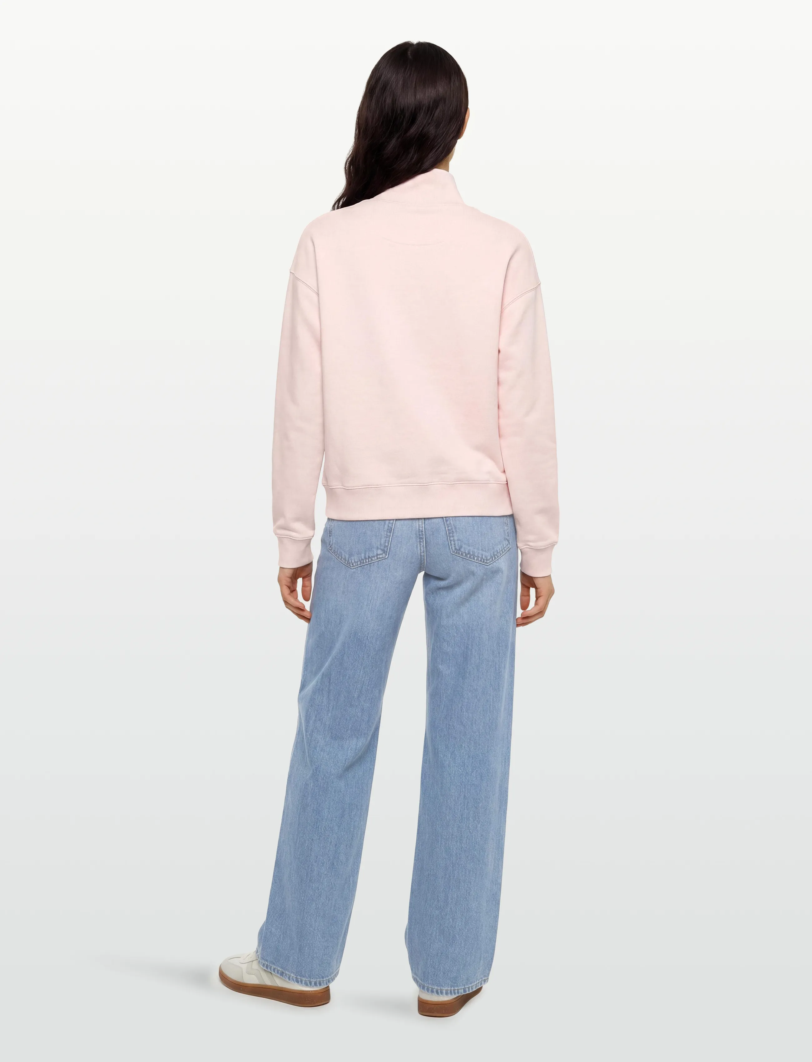 Kitsune Varsity Half Zip Sweatshirt 3