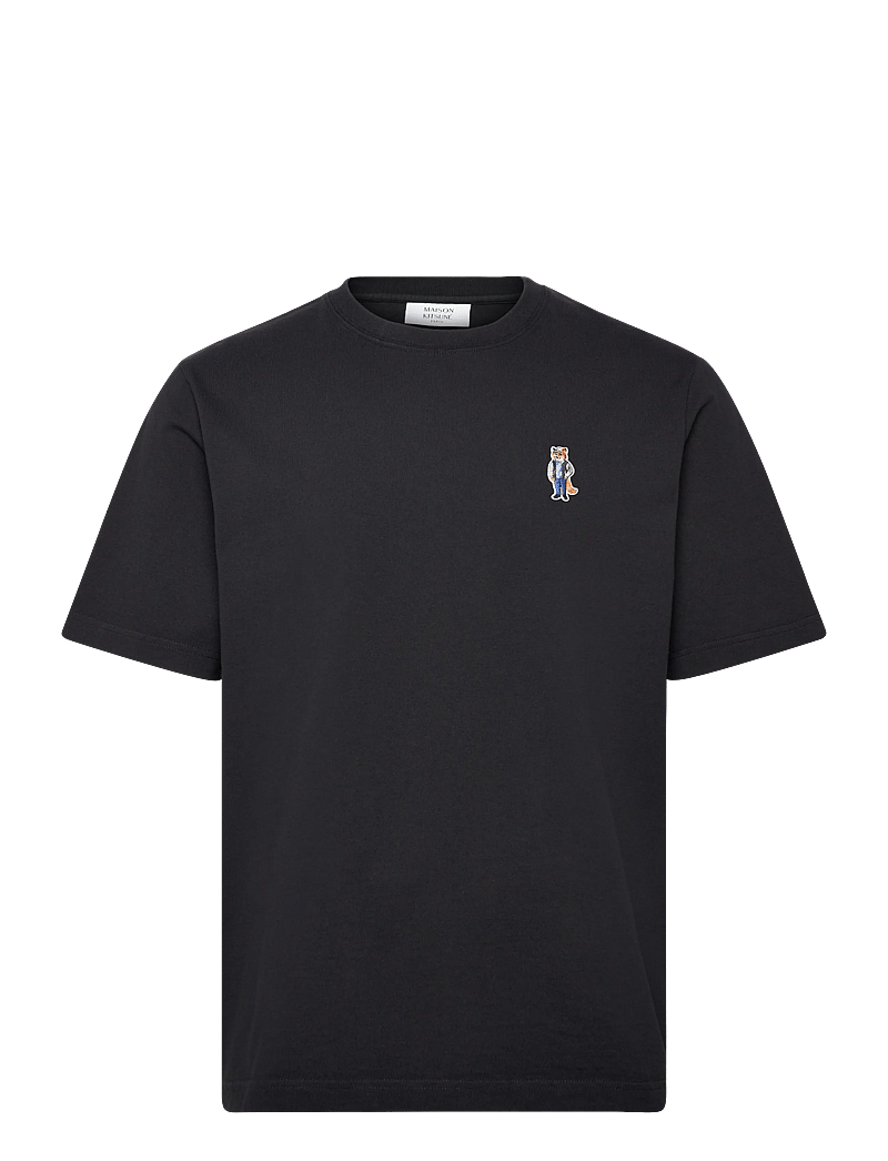 Maison Kitsune - DRESSED FOX COMFORT TEE-SHIRT - lühikeste varrukatega t-särgid - black - 0