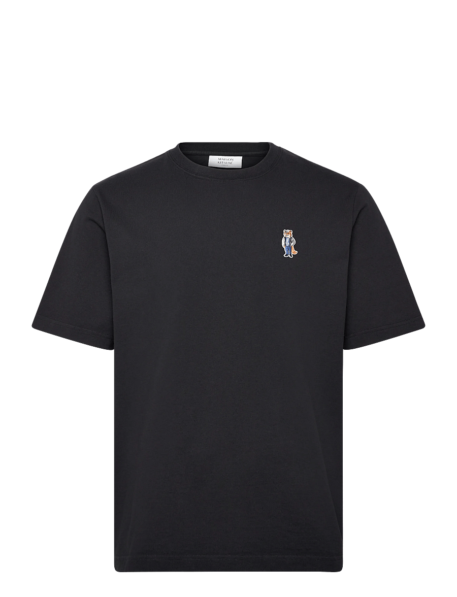 Maison Kitsune - DRESSED FOX COMFORT TEE-SHIRT - kortärmade t-shirts - black - 1