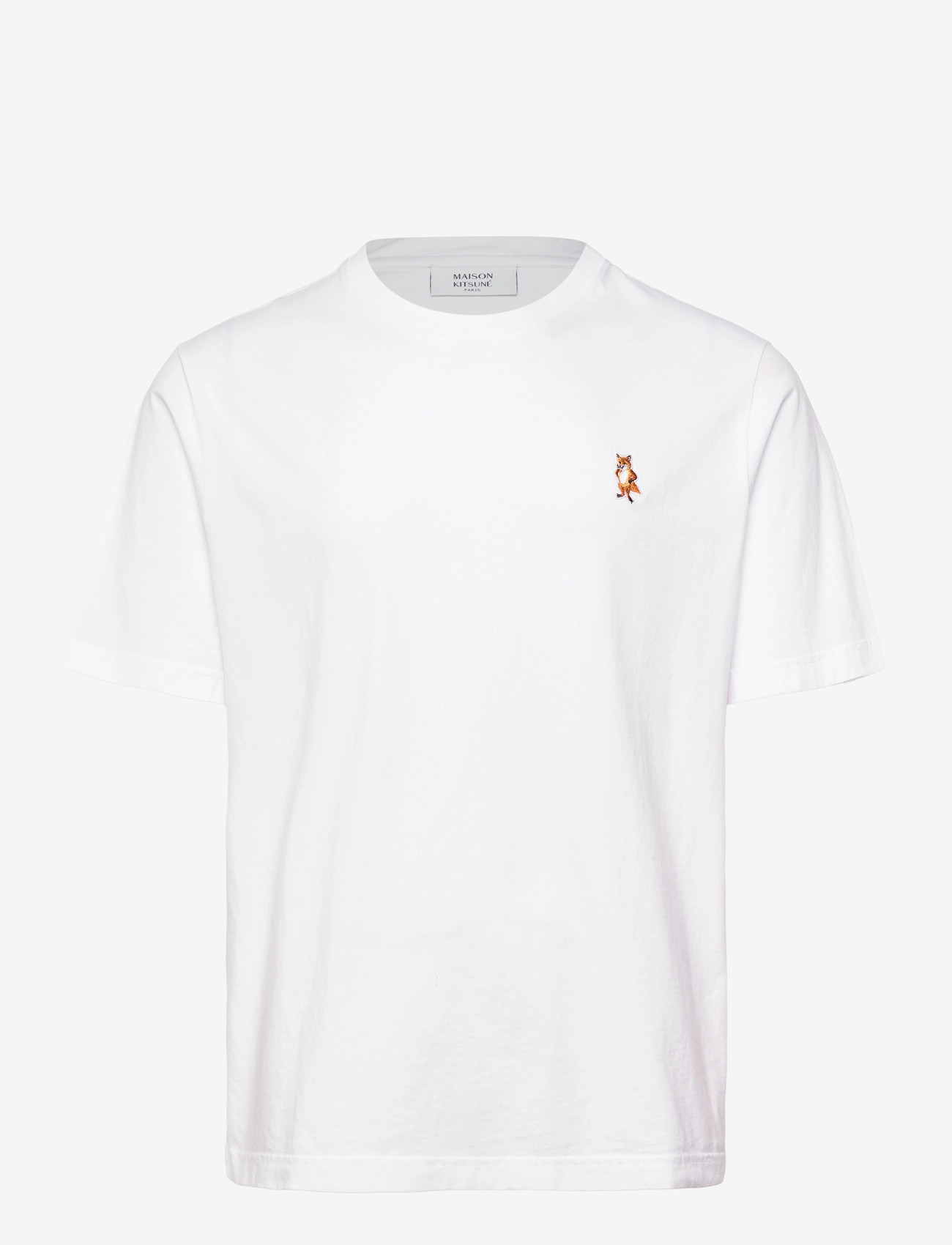 Maison Kitsune - STANDING FOX COMFORT TEE-SHIRT - t-shirts - white - 1