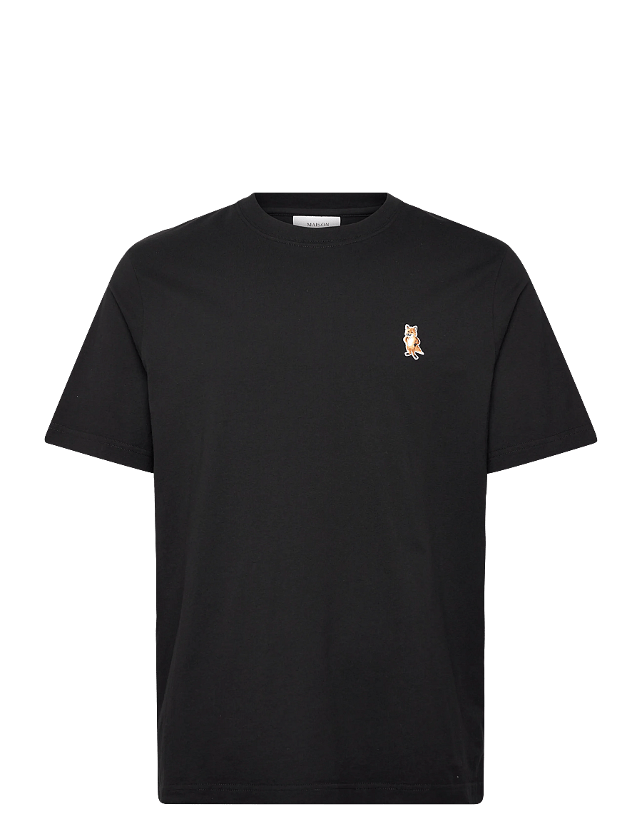 Maison Kitsune - STANDING FOX COMFORT TEE-SHIRT - kurzärmelig - black - 1