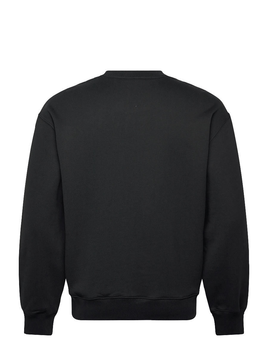 Maison Kitsune - STANDING FOX COMFORT SWEATSHIRT - swetry - black - 2