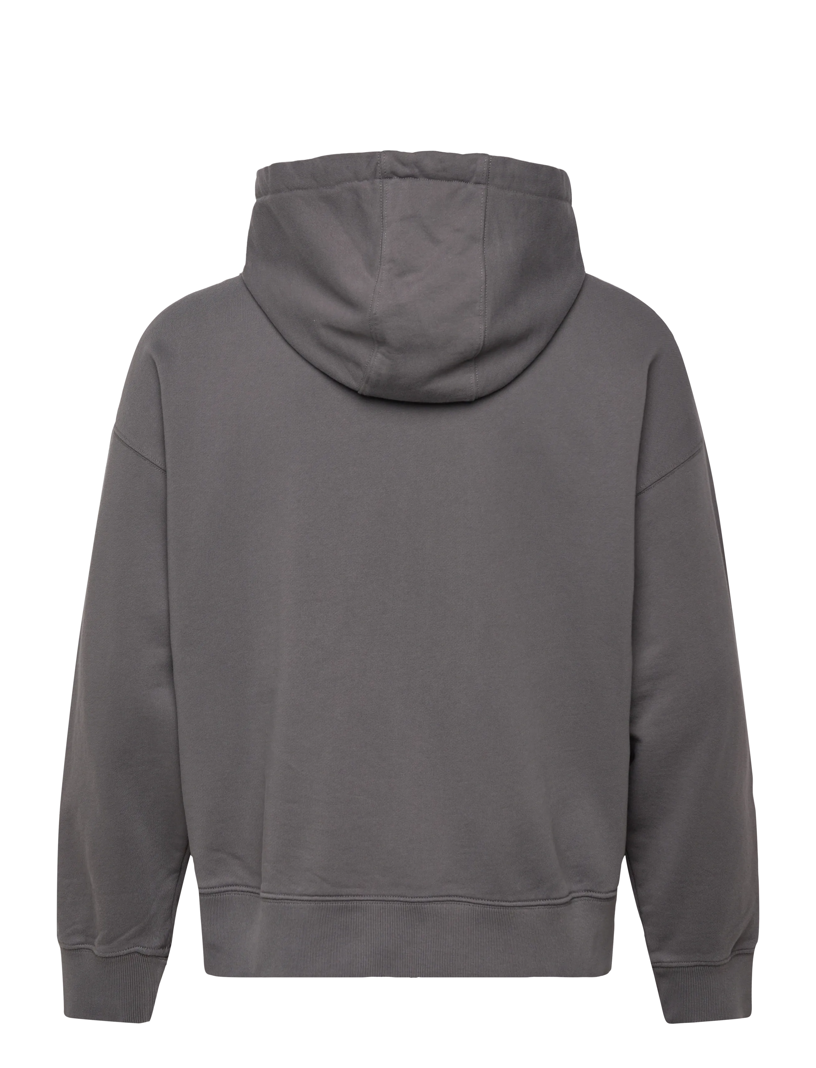Maison Kitsune - FOX HEAD ZIPPED OVERSIZE HOODIE - kapuzenpullover - charcoal - 2