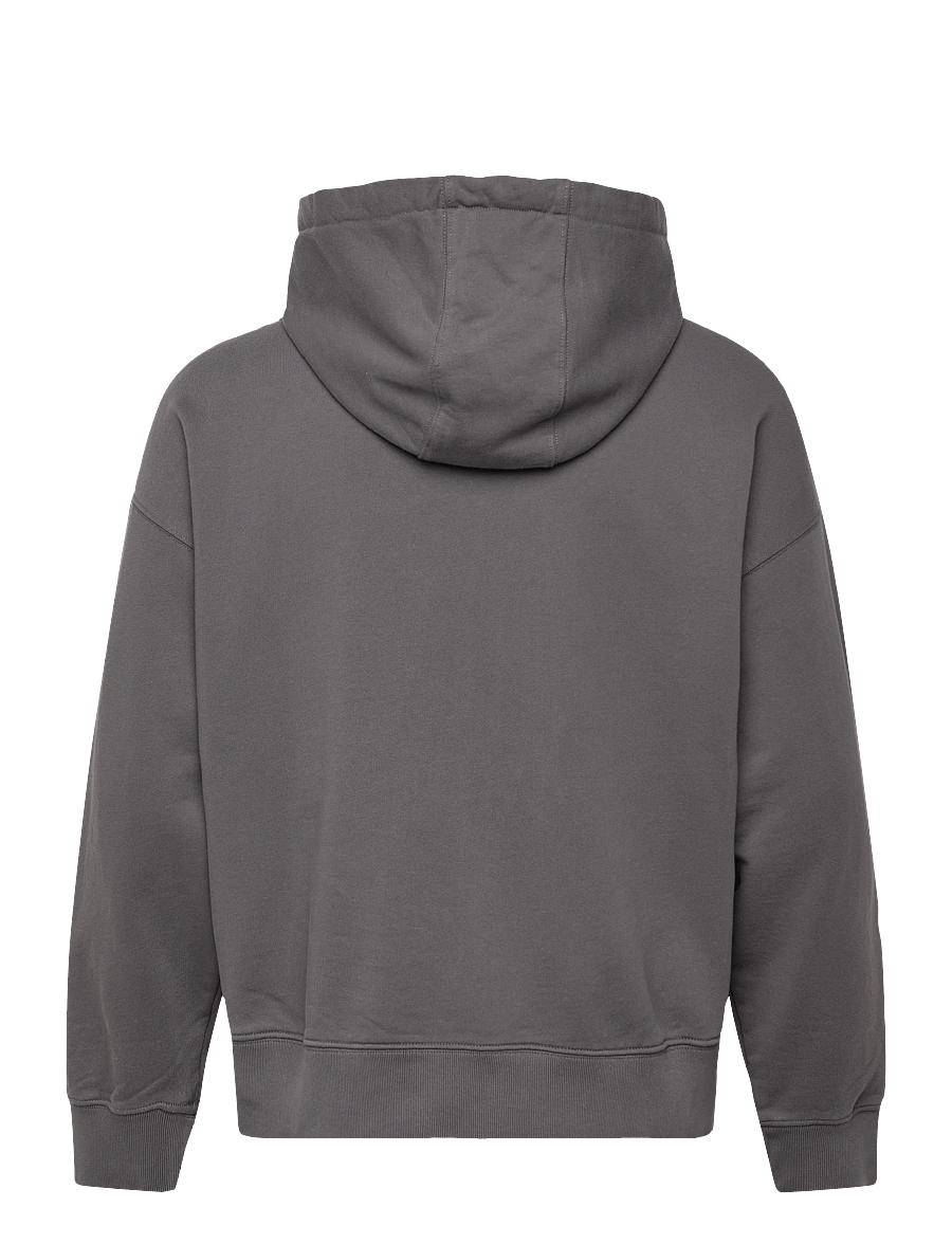 Maison Kitsune - FOX HEAD ZIPPED OVERSIZE HOODIE - kapuzenpullover - charcoal - 2