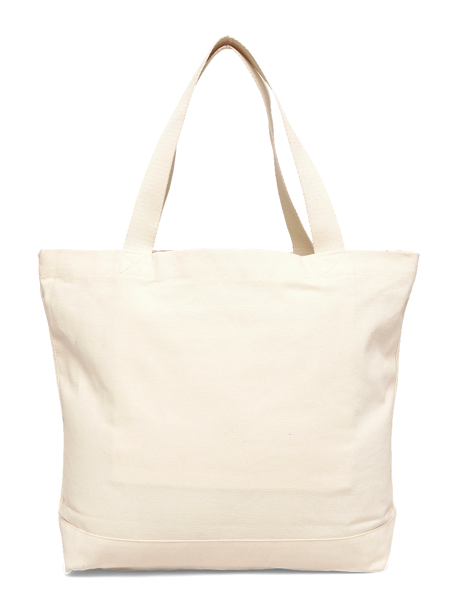 Maison Kitsune - DRESSED FOX TOTE - tote bags - ecru - 1