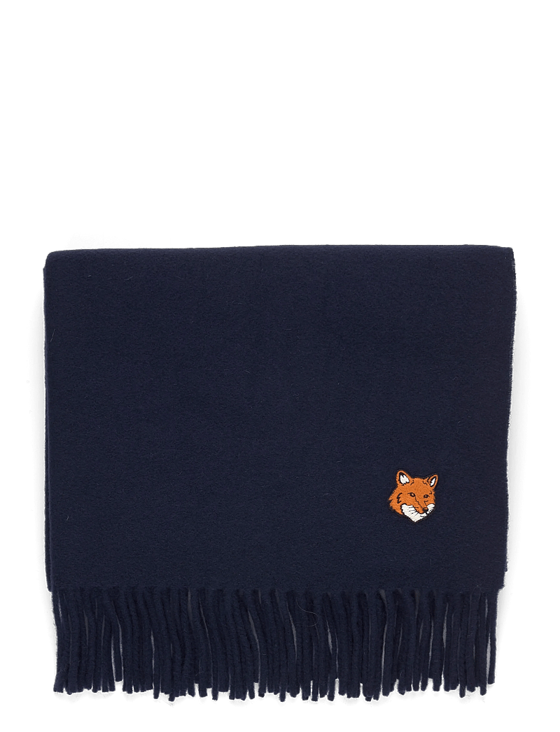 Maison Kitsune - FOX HEAD SCARF - winterschals - classicnavy - 1