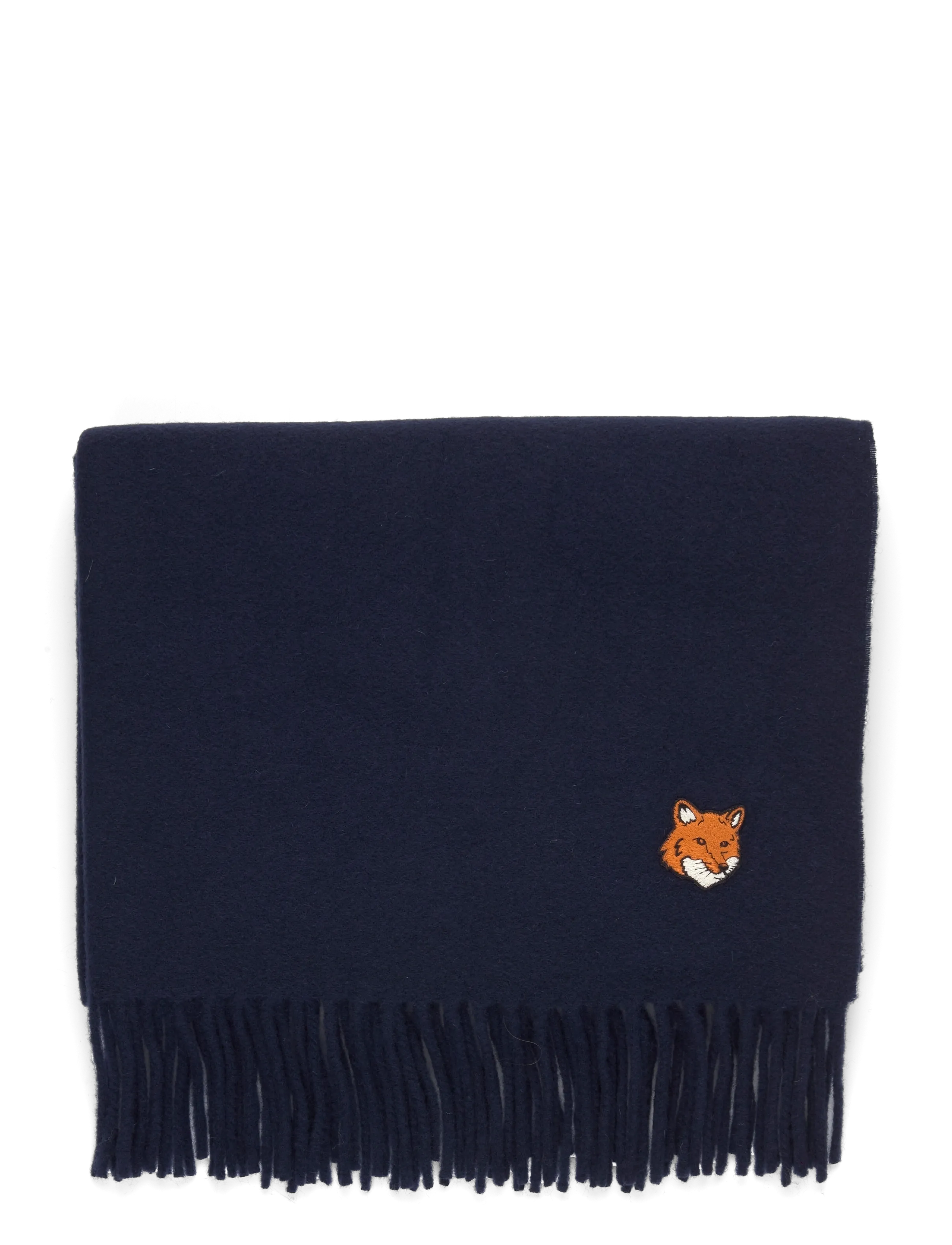 Maison Kitsune - FOX HEAD SCARF - winterschals - classicnavy - 1