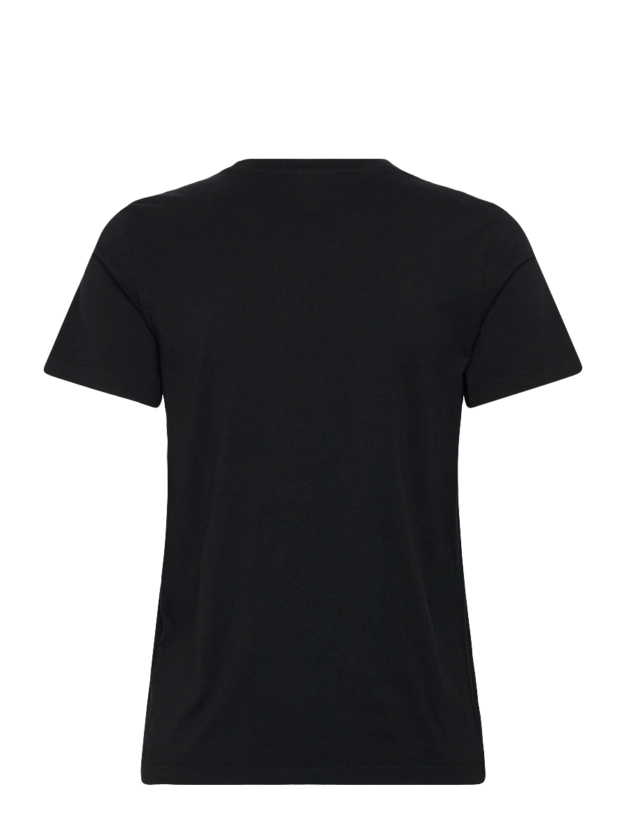Maison Kitsune - FOX HEAD REGULAR TEE-SHIRT - t-shirts - black - 2
