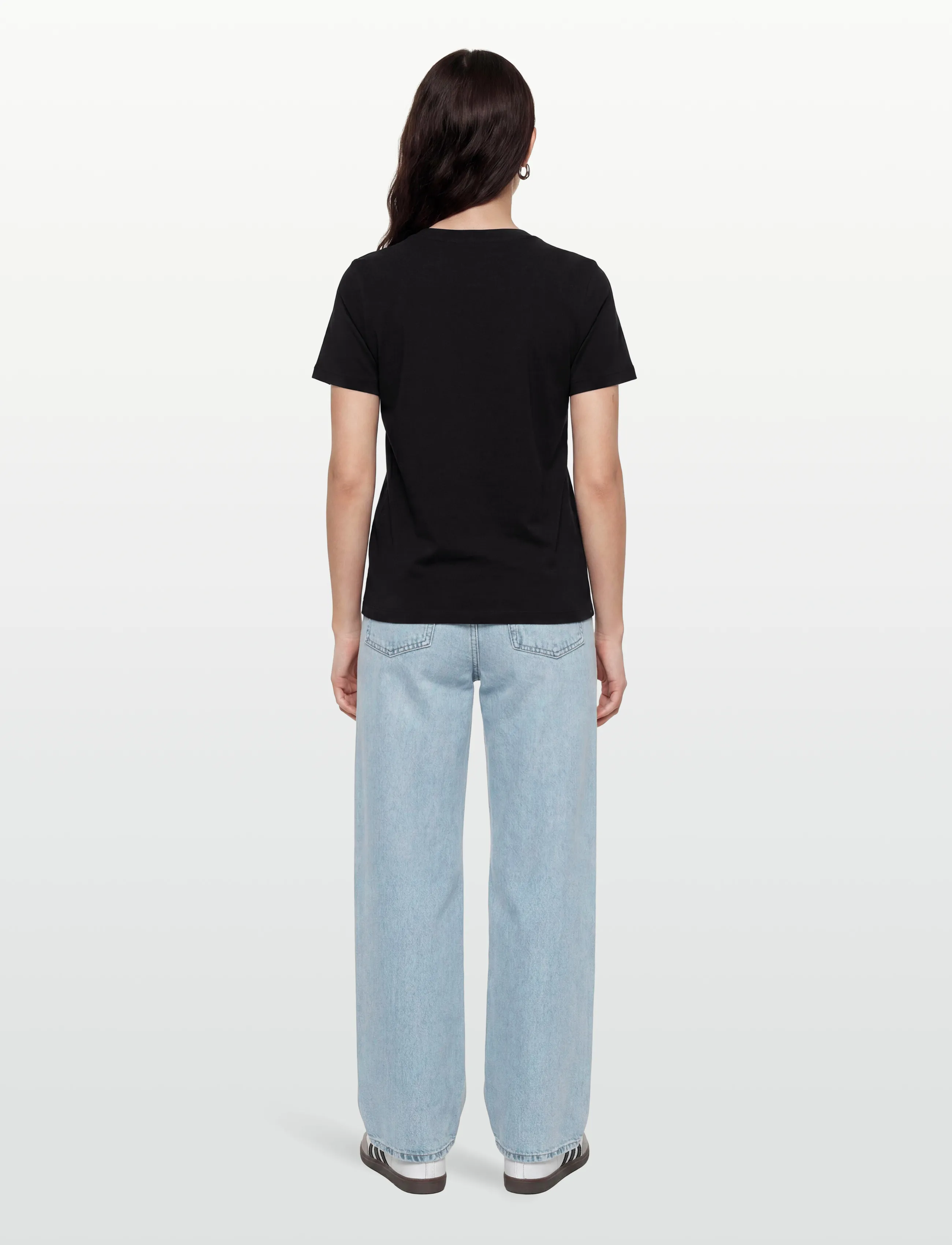 Maison Kitsune Fox Head Regular Tee-Shirt t-shirts dam – bild 3