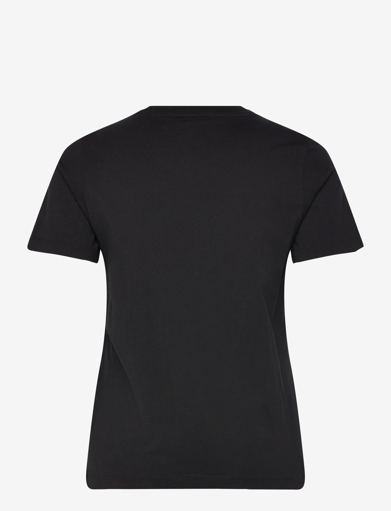 Maison Kitsune - BABY FOX PATCH REGULAR TEE SHIRT - t-shirts - black - 1