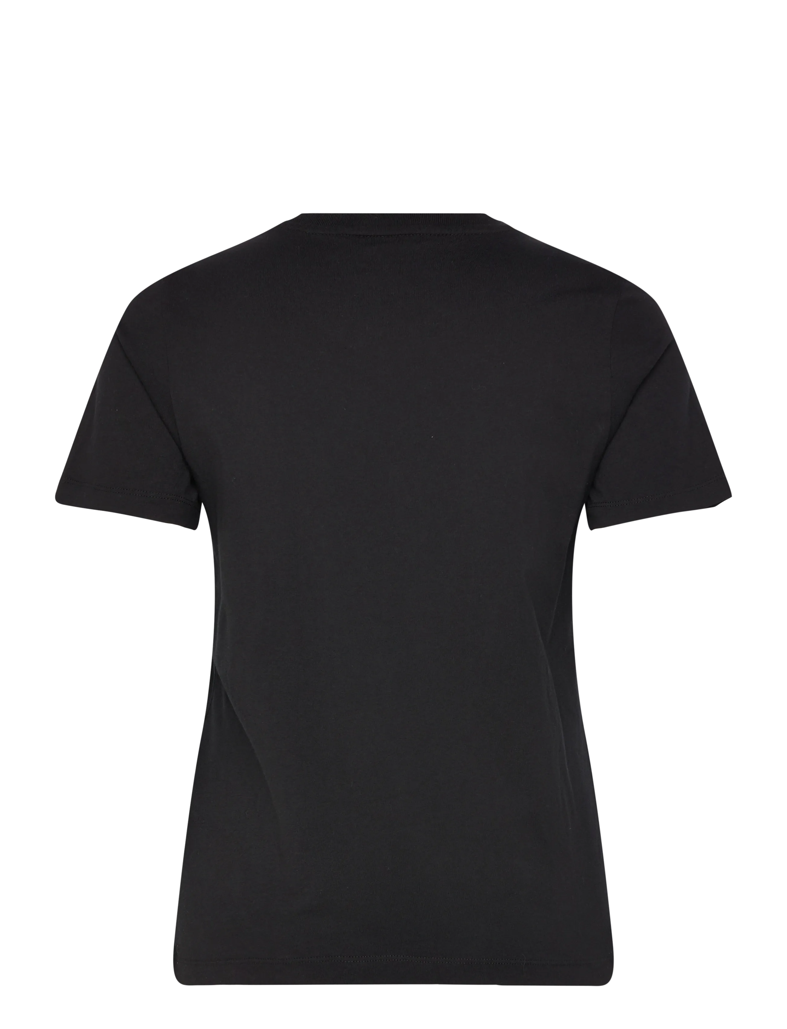 Maison Kitsune - BABY FOX PATCH REGULAR TEE SHIRT - t-shirts - black - 2
