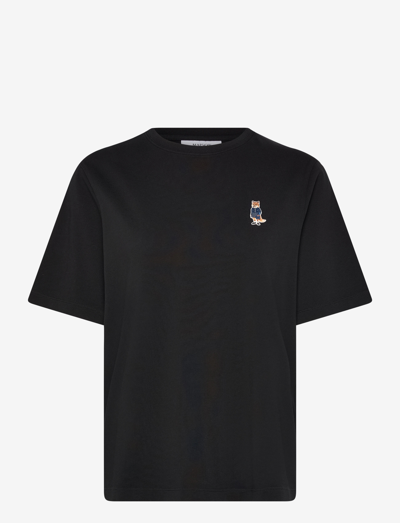 Maison Kitsune - DRESSED FOX COMFORT TEE-SHIRT - t-shirts - black - 1