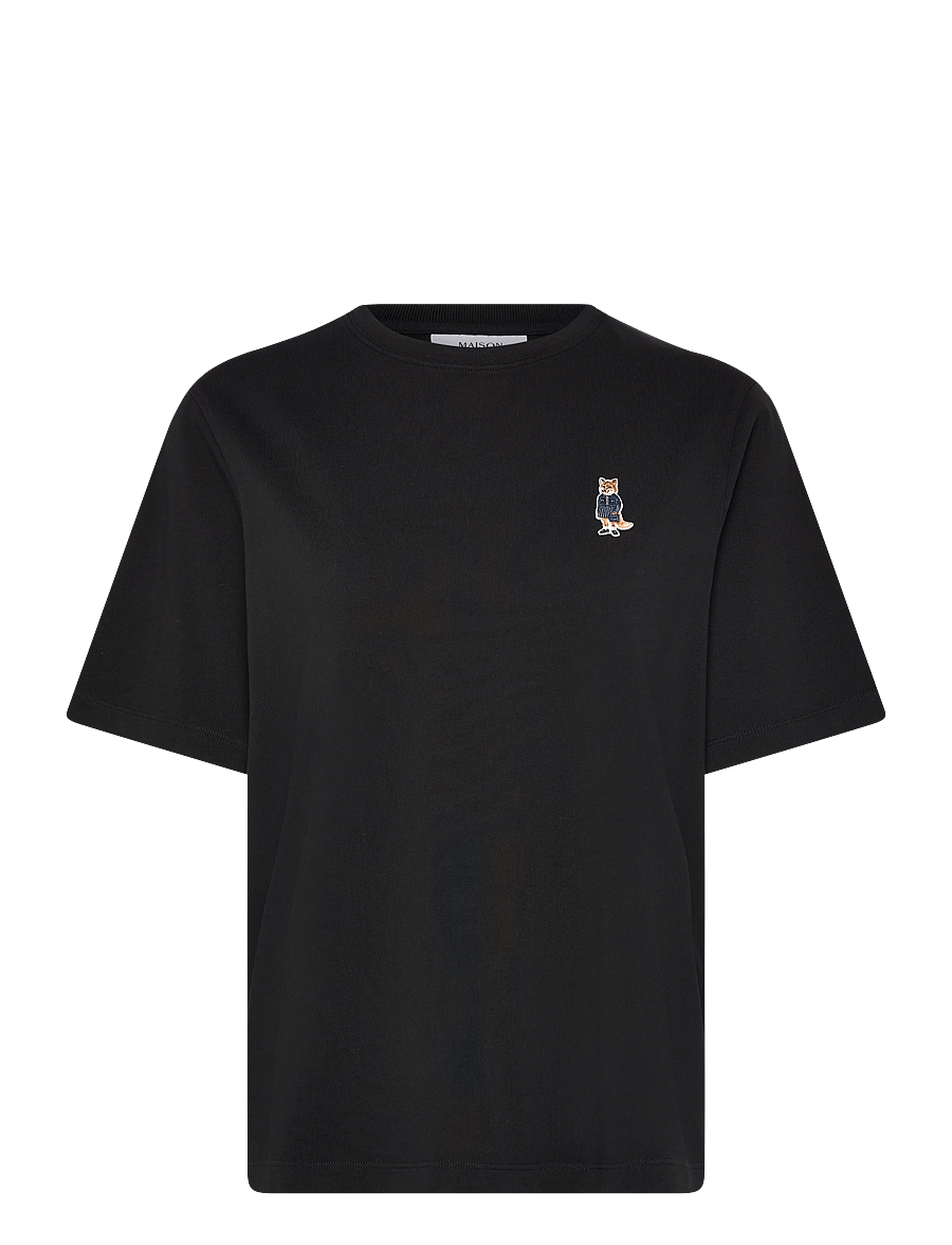 Maison Kitsune - DRESSED FOX COMFORT TEE-SHIRT - t-shirts - black - 1