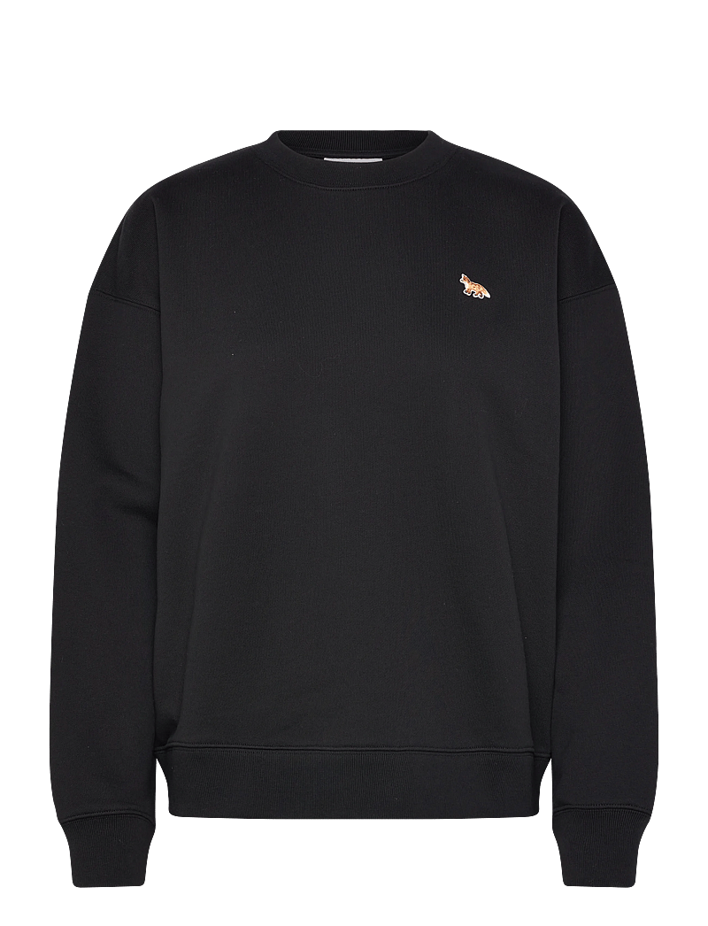 Maison Kitsune - BABY FOX COMFORT SWEATSHIRT - alltags-style - black - 0