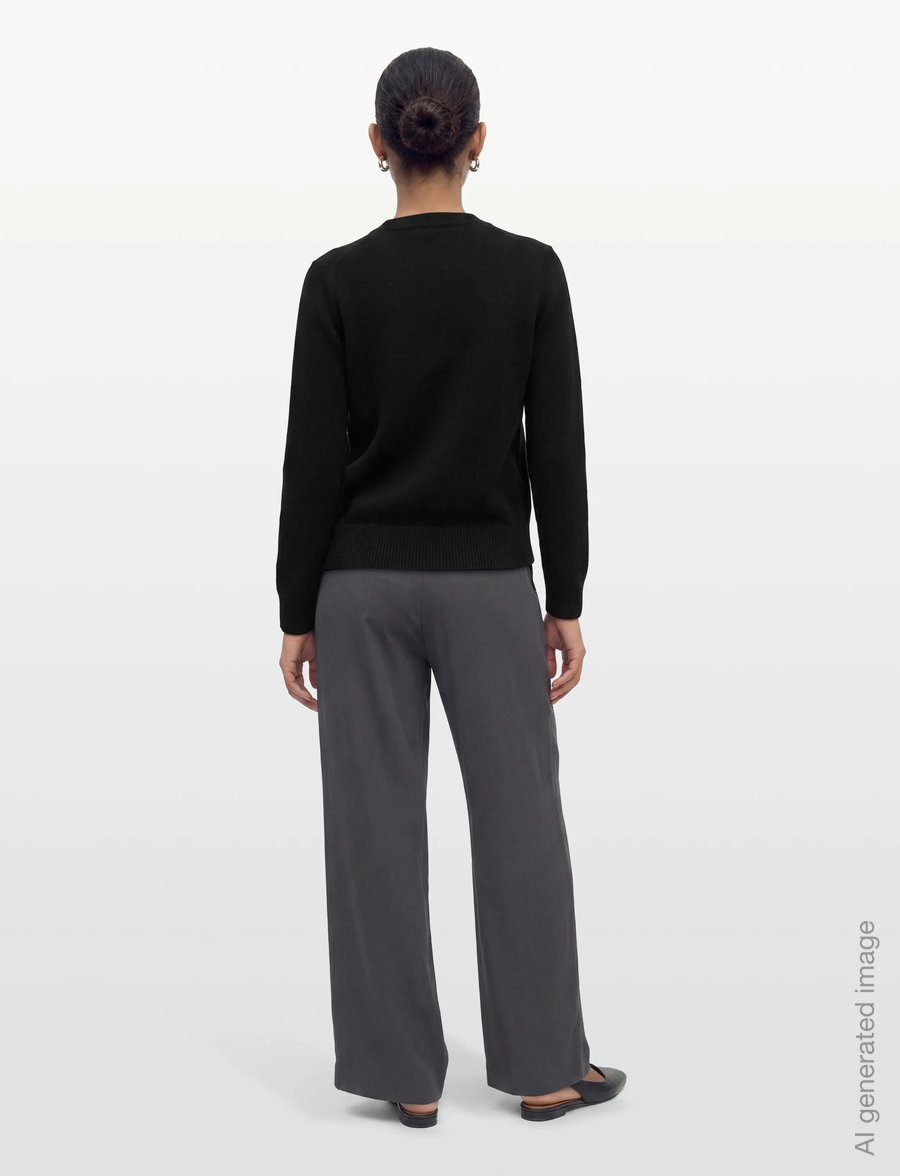 Maison Kitsune - BABY FOX PATCH BOXY CARDIGAN - strickjacken - black - 4