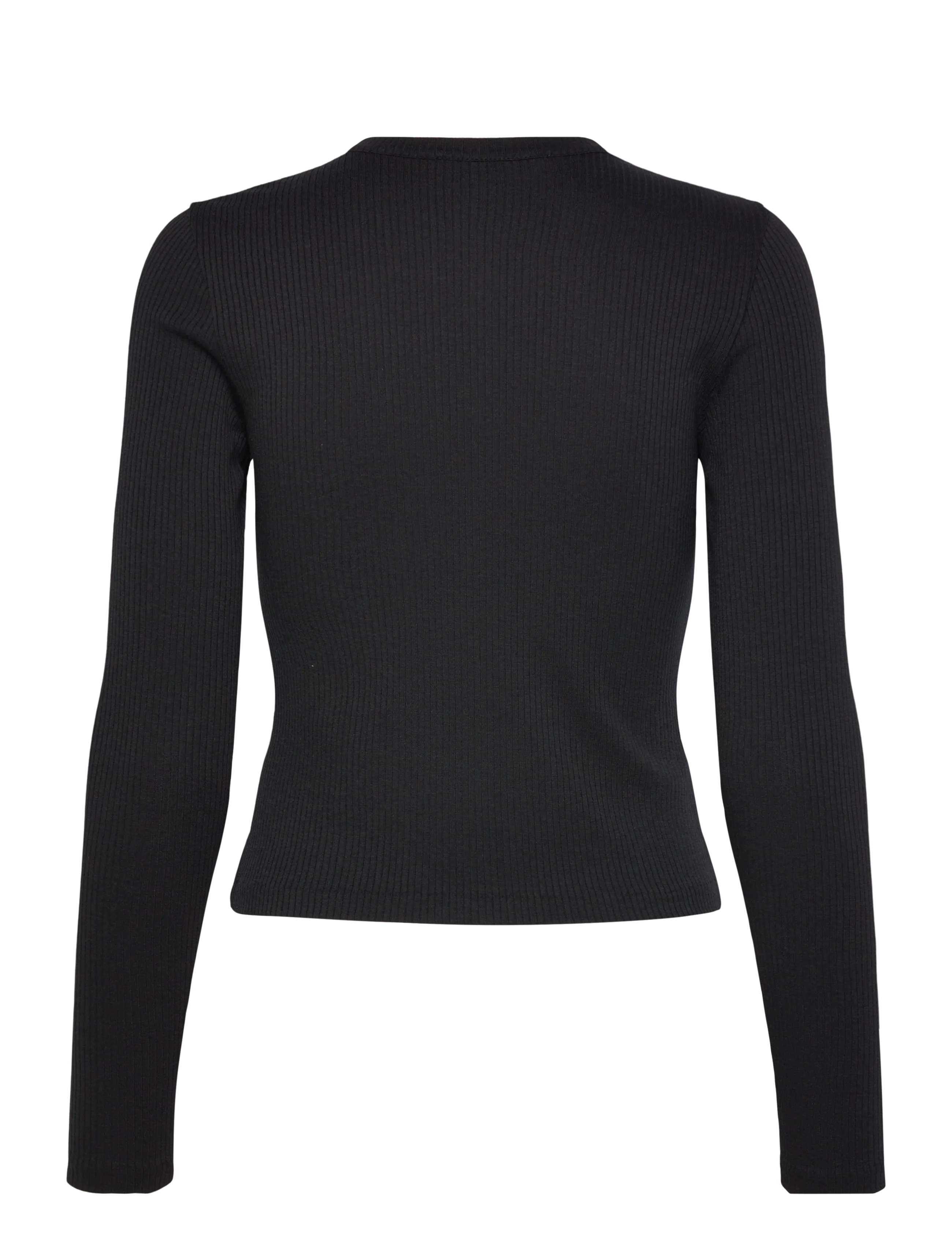 Maison Kitsune - RIBBED BABY FOX CARDIGAN BLACK - cardigans - black - 2