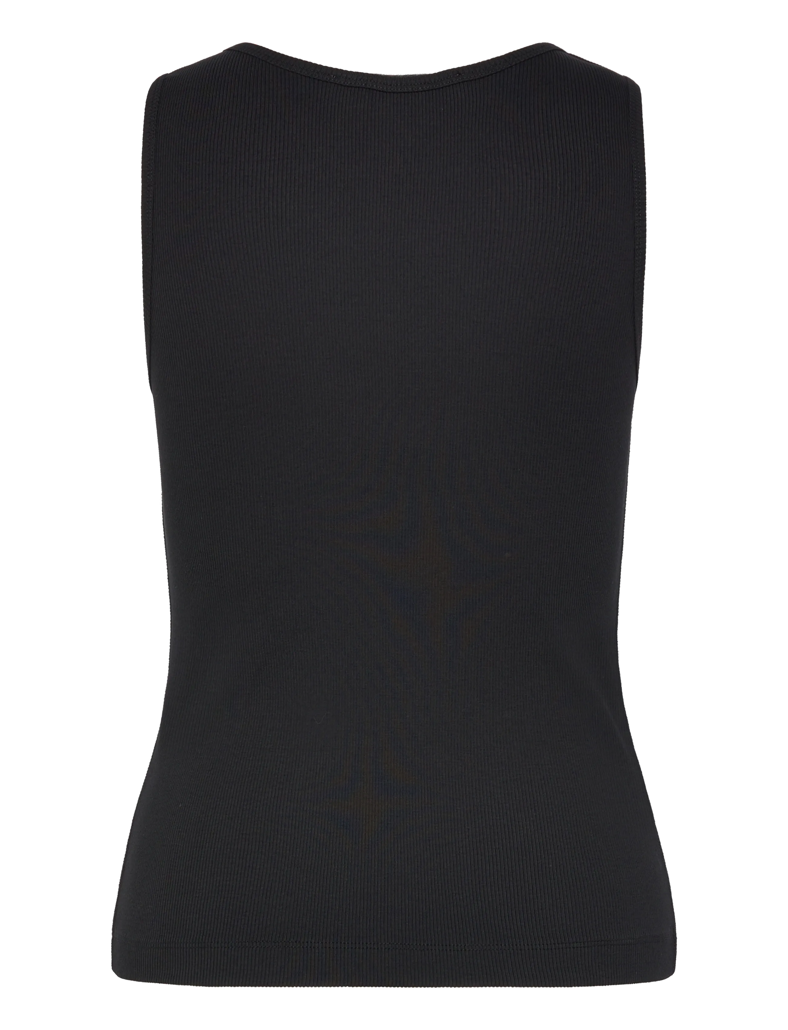 Maison Kitsune - BABY FOX TANK TOP - linnen - black - 1