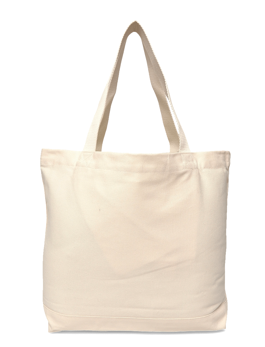 Maison Kitsune - MAISON KITSUNE HANDWRITING TOTE - tote bags - ecru - 1