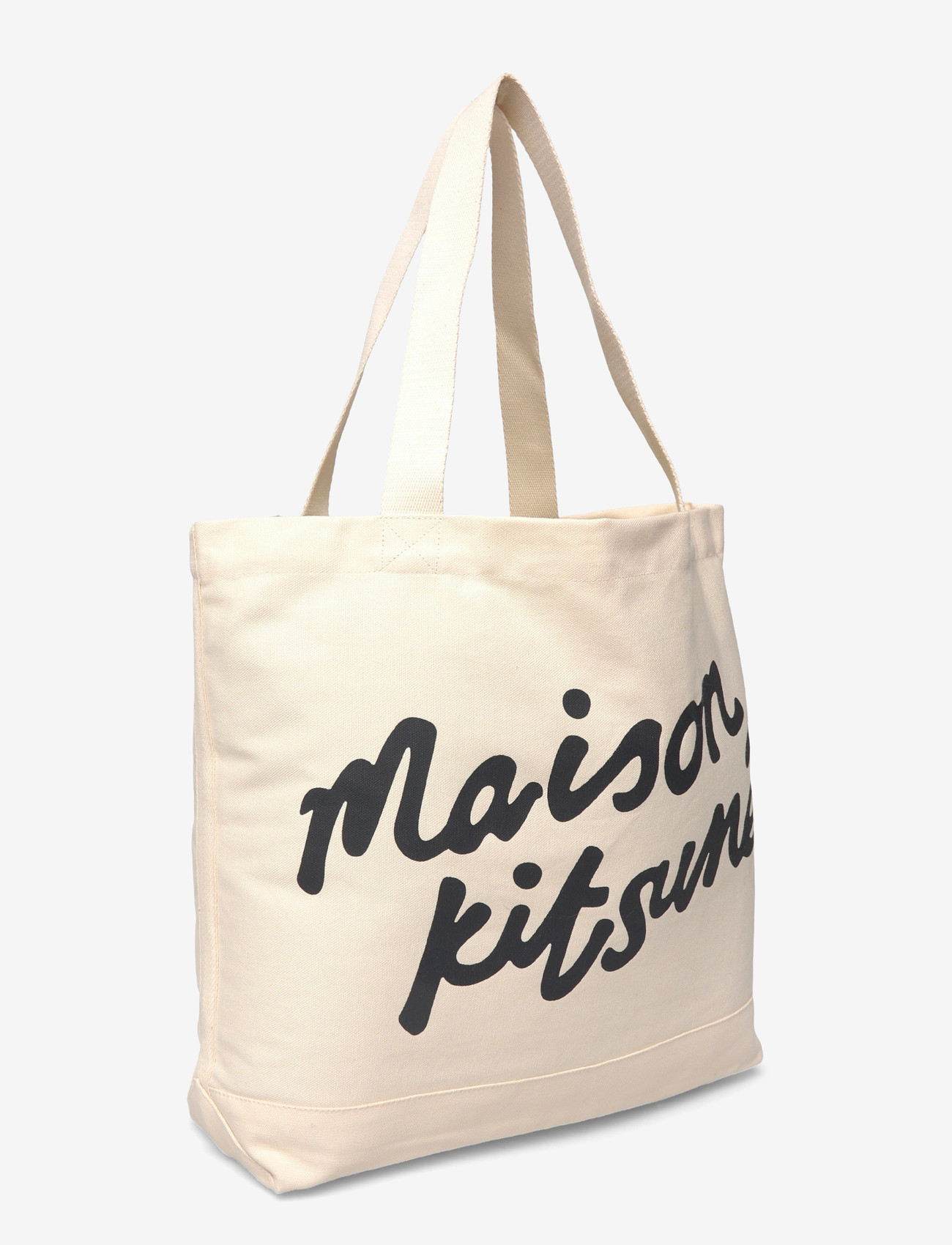 Maison Kitsune - MAISON KITSUNE HANDWRITING TOTE - ecru - 2