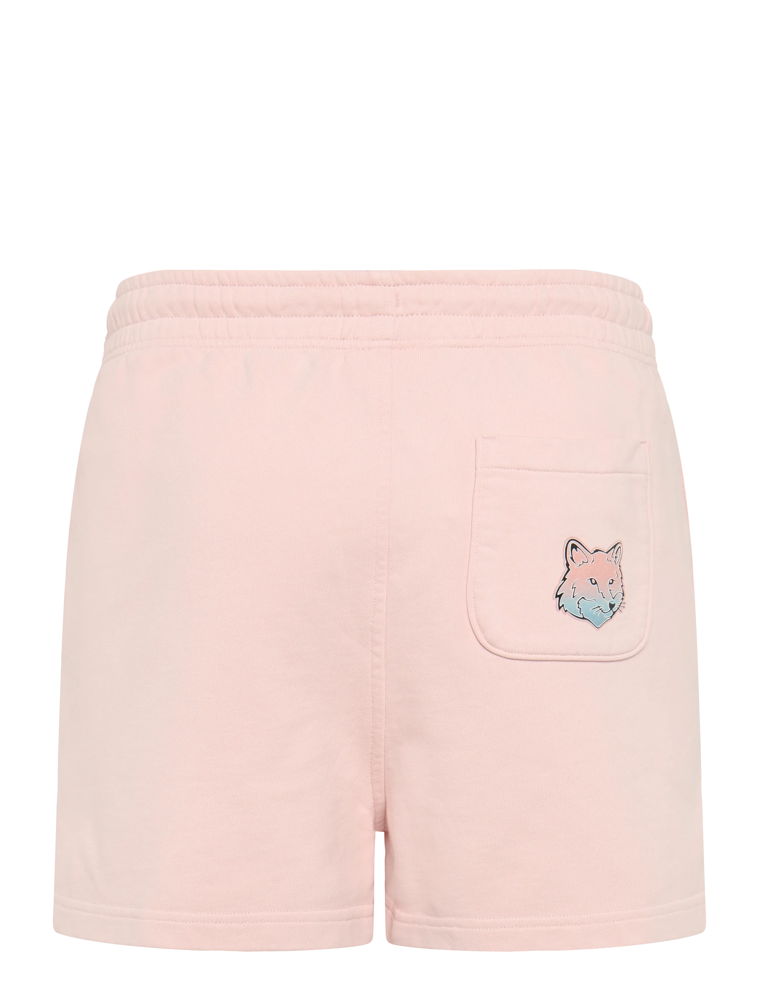 Maison Kitsune - 6-18 MAISON KITSUNE BEACH CLUB JOG SHORT - milkshake - 1