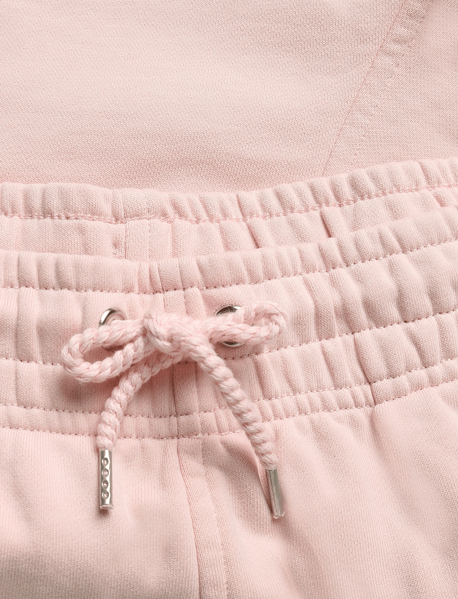 Maison Kitsune - 6-18 MAISON KITSUNE BEACH CLUB JOG SHORT - sweatshorts - milkshake - 5