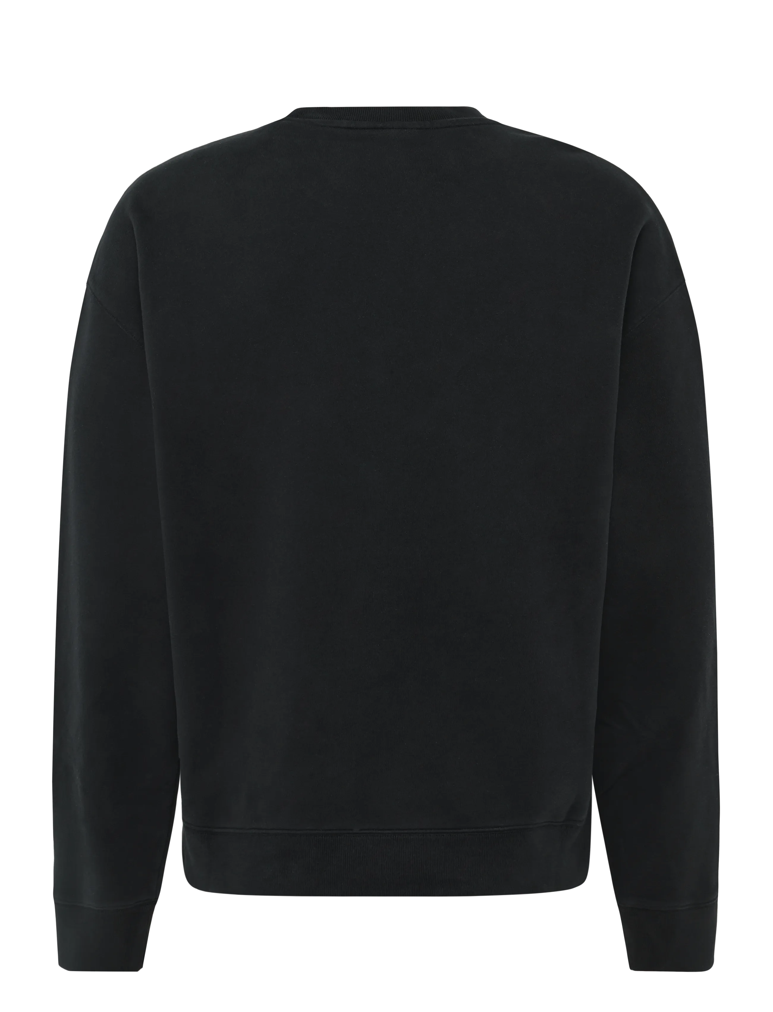 Maison Kitsune - CAFE KITSUNE COFFEE CUP RELAX SWEATSHIRT - black - 1