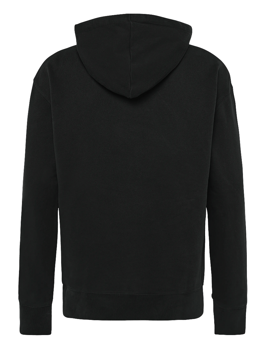 Maison Kitsune - HOODIE CAFE KITSUNE NEW - kapuutsiga pusad - black - 1