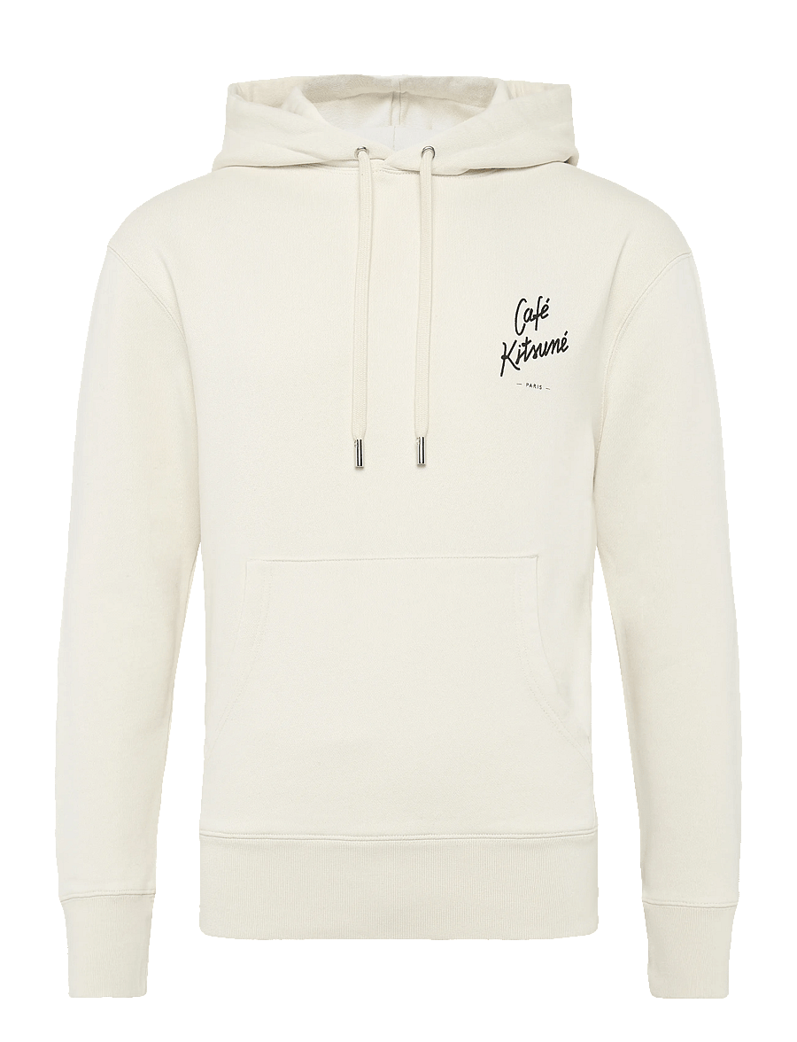 Maison Kitsune - HOODIE CAFE KITSUNE NEW - hoodies - latte - 0