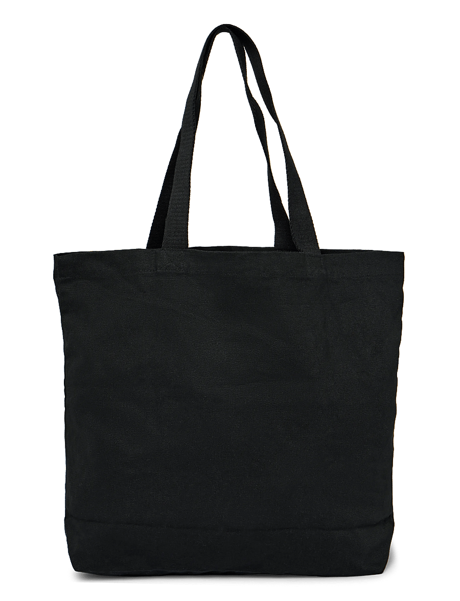 Maison Kitsune - TOTE BAG CAFE KITSUNE BK - carry bags - black - 1