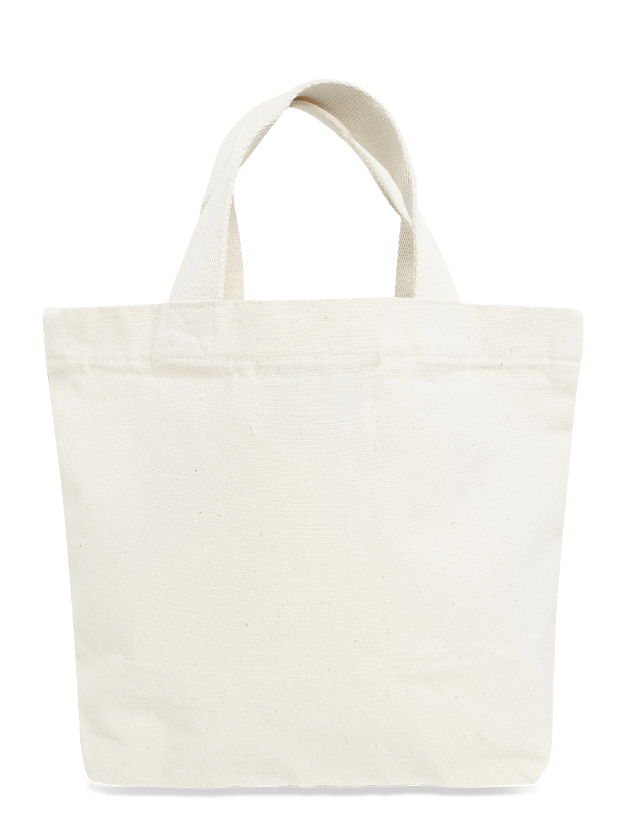 Maison Kitsune - CUP CAFE KITSUNE MINI TOTE - shoppers - latte - 1