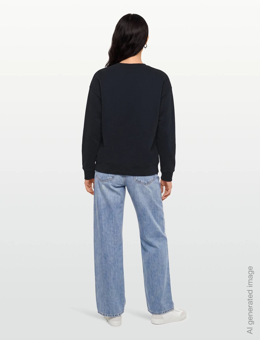 Maison Kitsune - "CHINESE DRAGON" COMFORT SWEATSHIRT - sweatshirts - black purple - 4