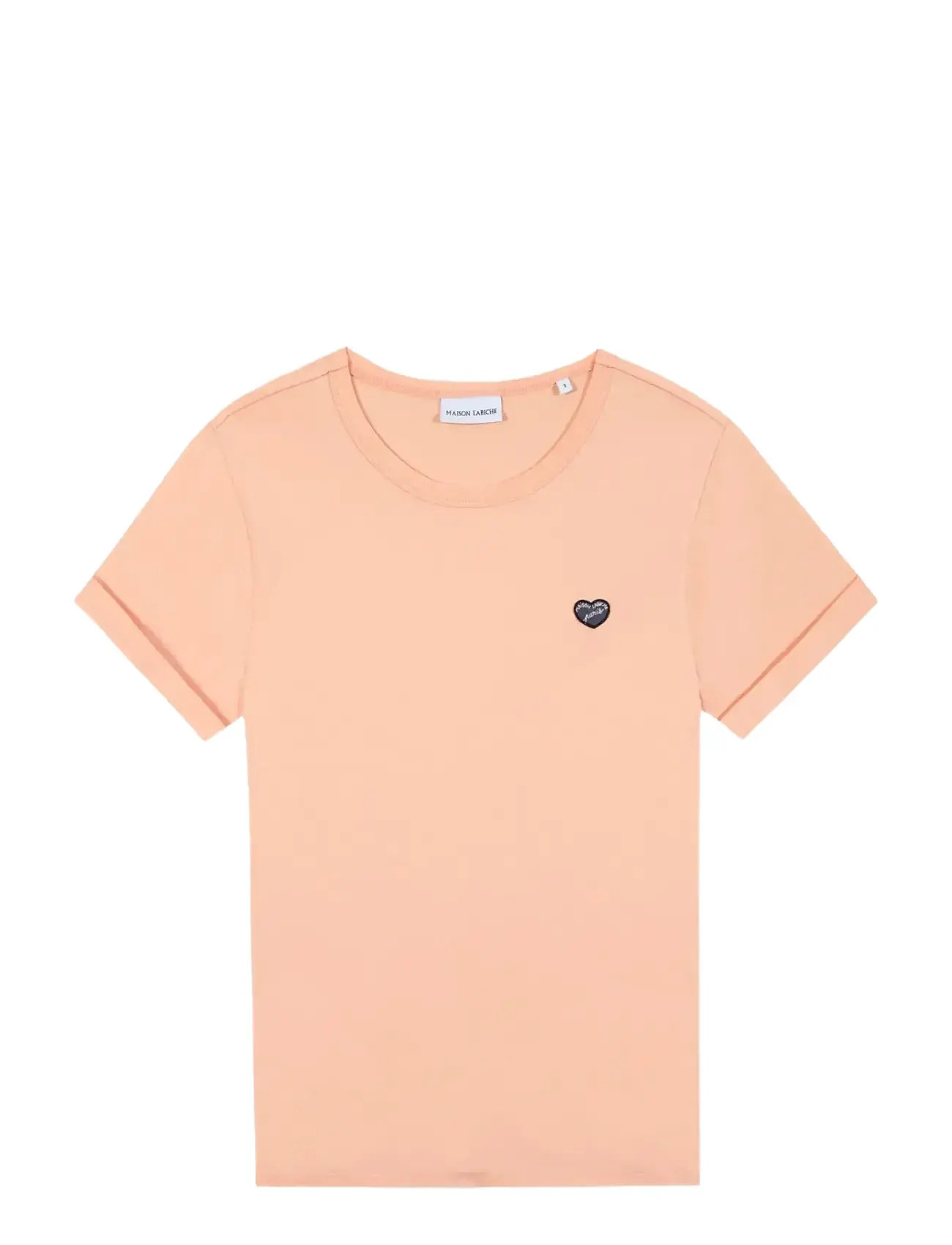 Maison Labiche Poitou Mini Patch Coeur / Gots - Coral - XS