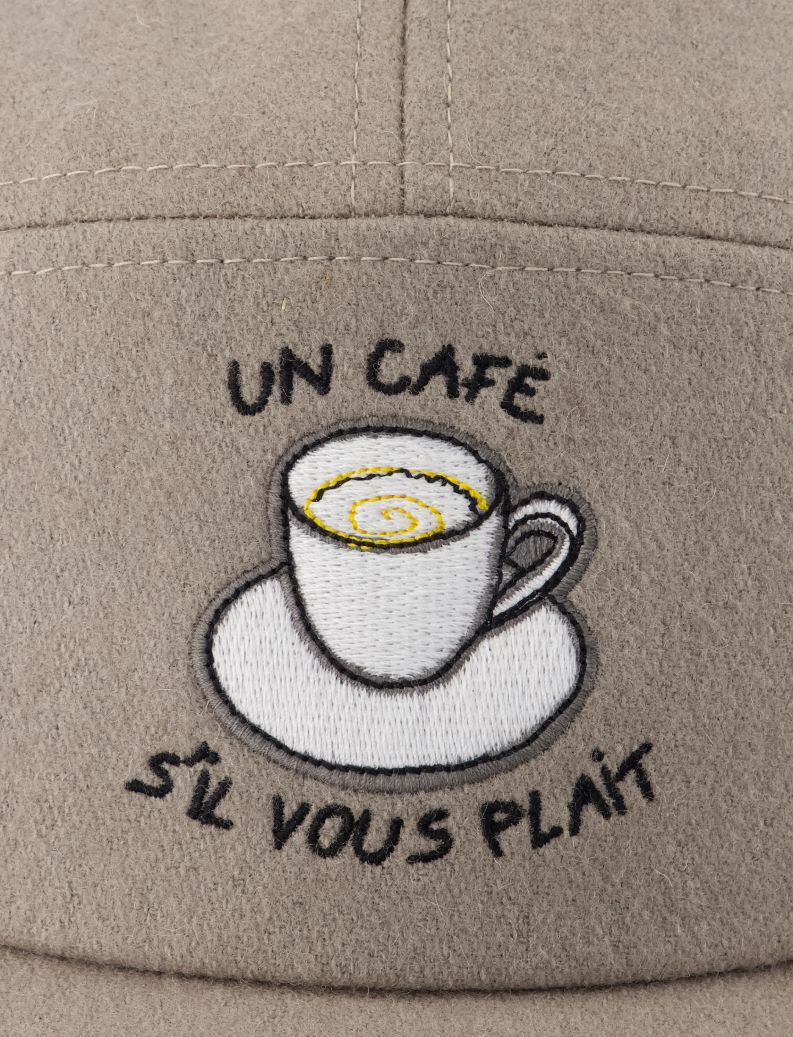 Maison Labiche - SARON UN CAFE SVP - wool clay - 2