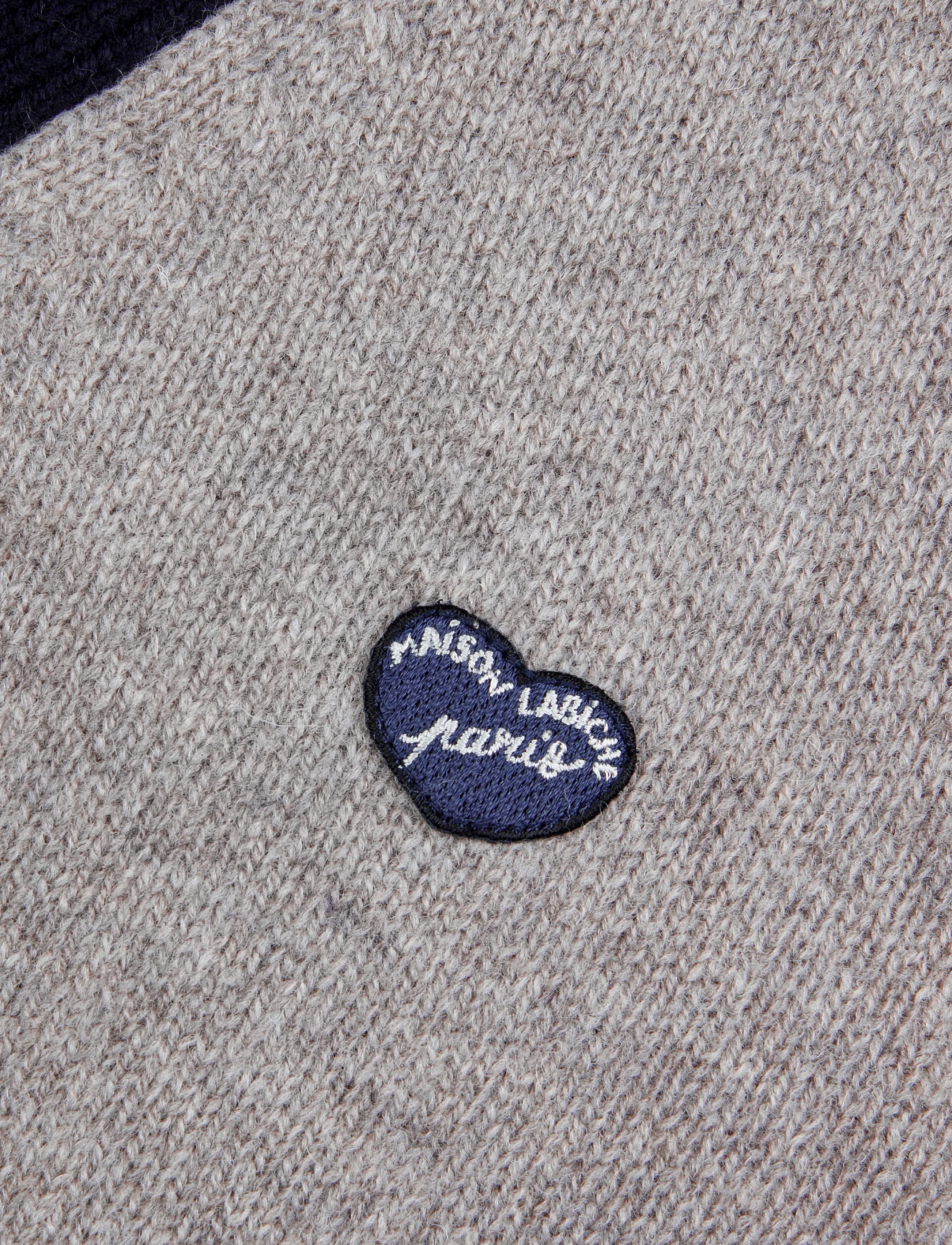 Maison Labiche - BALFOURNIER MINI PATCH COEUR - coffee beige cb - 2