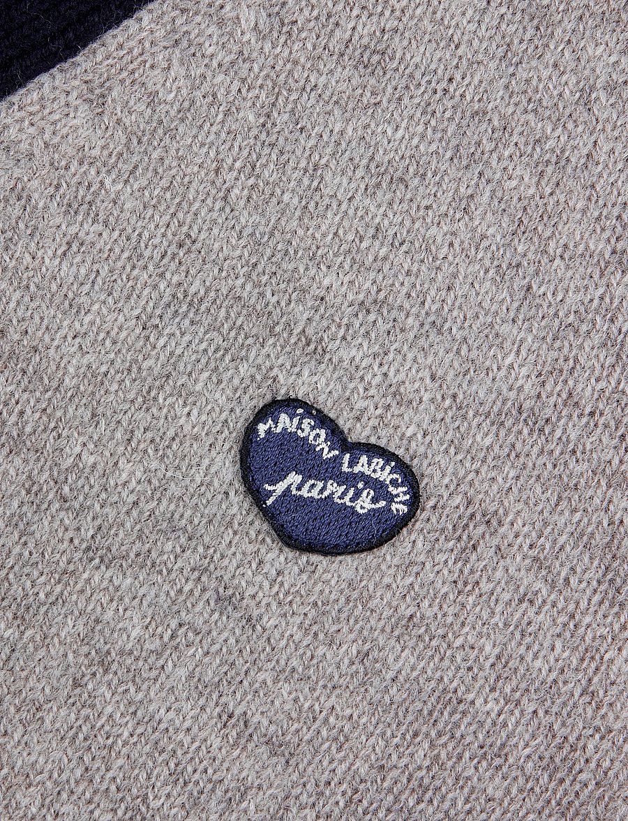 Maison Labiche - BALFOURNIER MINI PATCH COEUR - koftor - coffee beige cb - 2