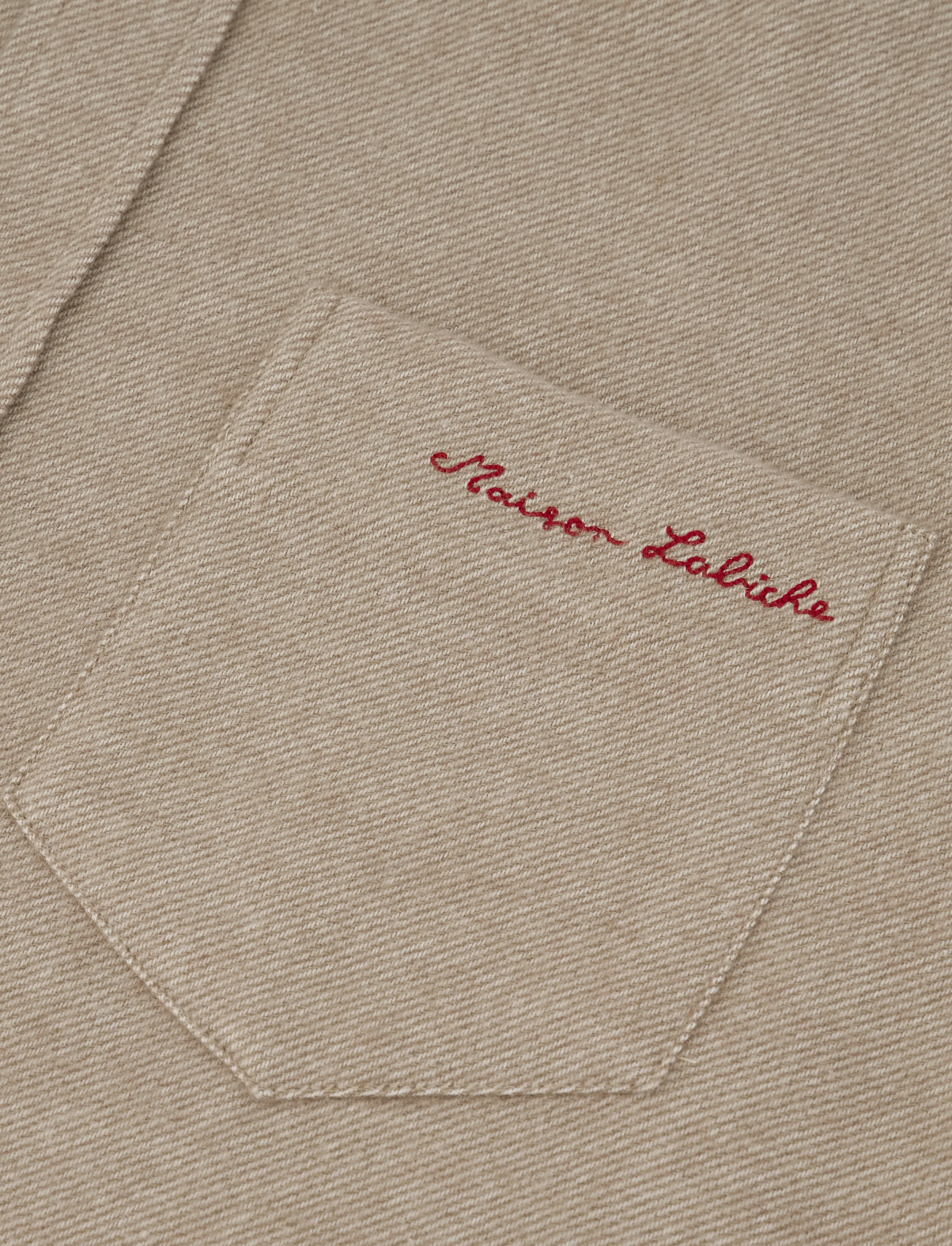 Maison Labiche - BONNE GRAINE MAISON LABICHE - flannel mouline clay - 2